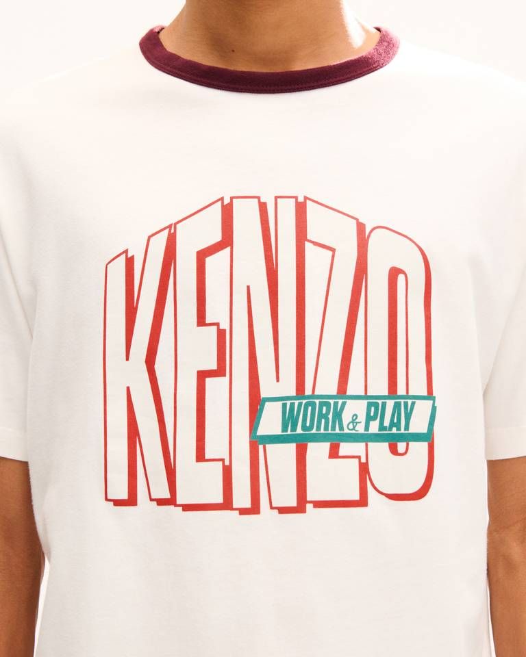 Áo thun nam cotton KENZO Work And Play