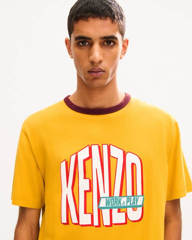 Áo thun nam cotton KENZO Work And Play