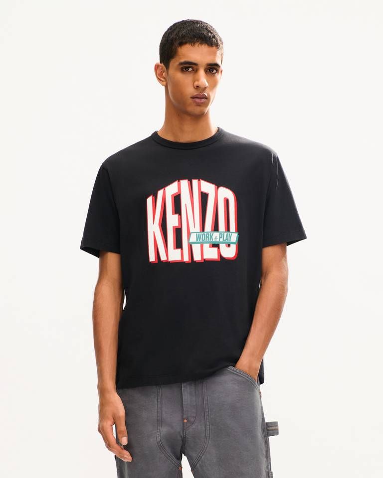 Áo thun nam cotton KENZO Work And Play