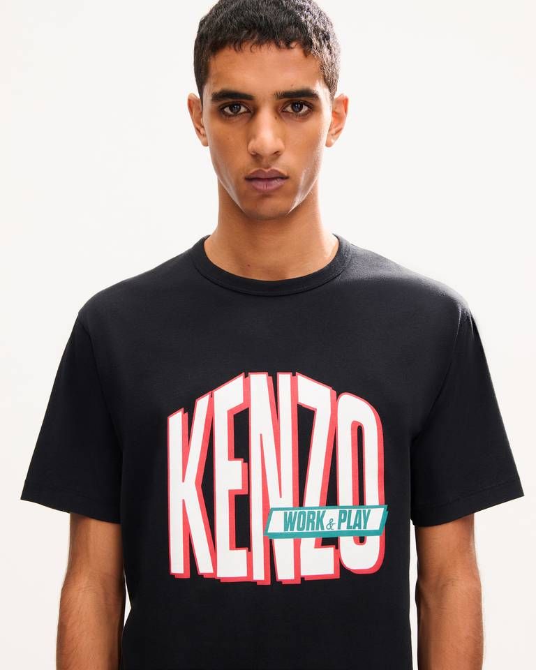 Áo thun nam cotton KENZO Work And Play