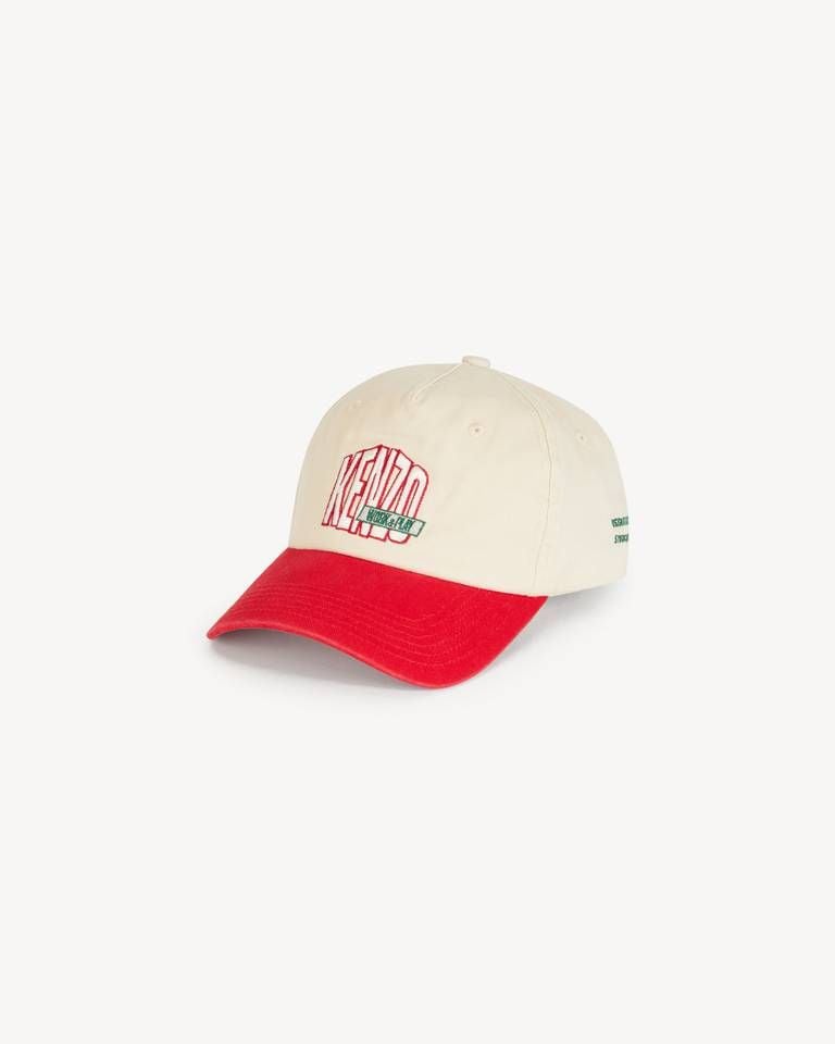 Mũ trucker cotton logo KENZO Work And Play lớn