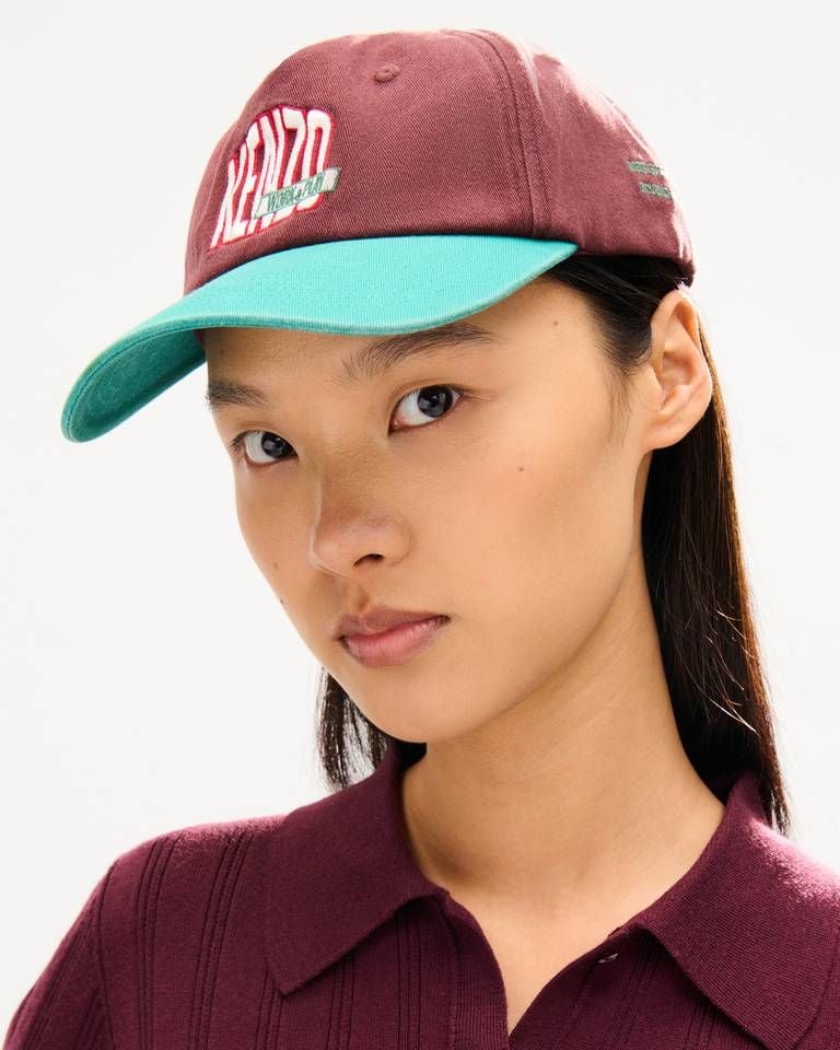 Mũ trucker cotton logo KENZO Work And Play lớn