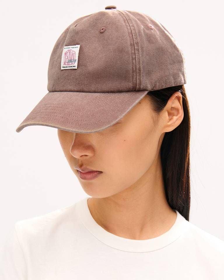 Mũ trucker cotton KENZO Work And Play dệt nhãn nhỏ