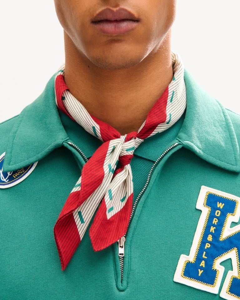 Khăn bandana cotton KENZO Work And Play 55