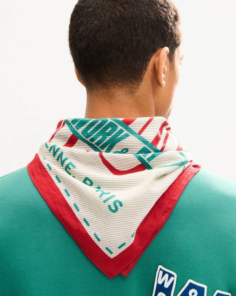 Khăn bandana cotton KENZO Work And Play 55