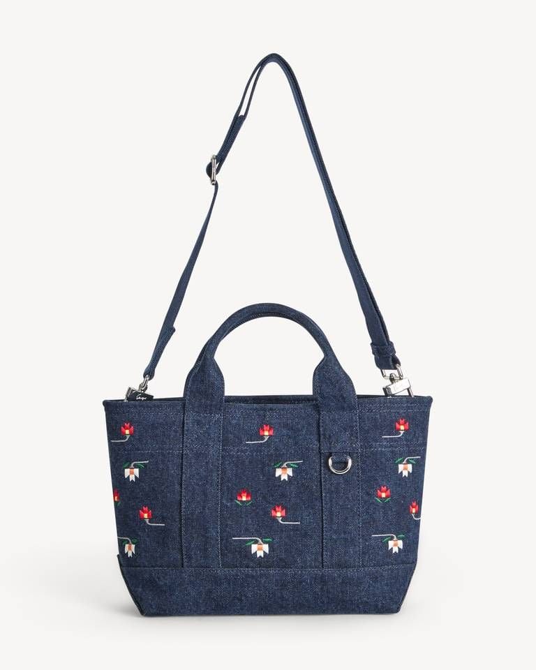 Túi tote nhỏ KENZO Ikat Flower