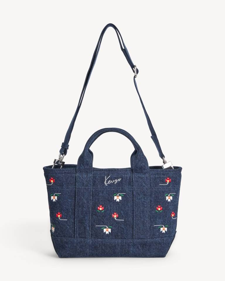 Túi tote nhỏ KENZO Ikat Flower