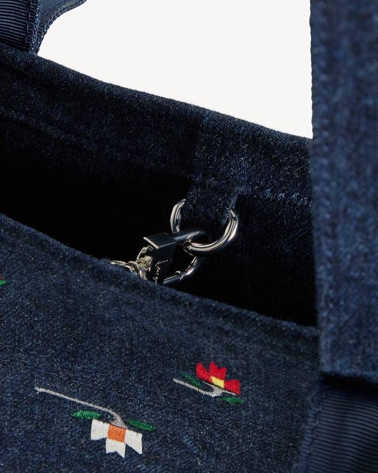 Túi tote lớn KENZO Ikat Flower