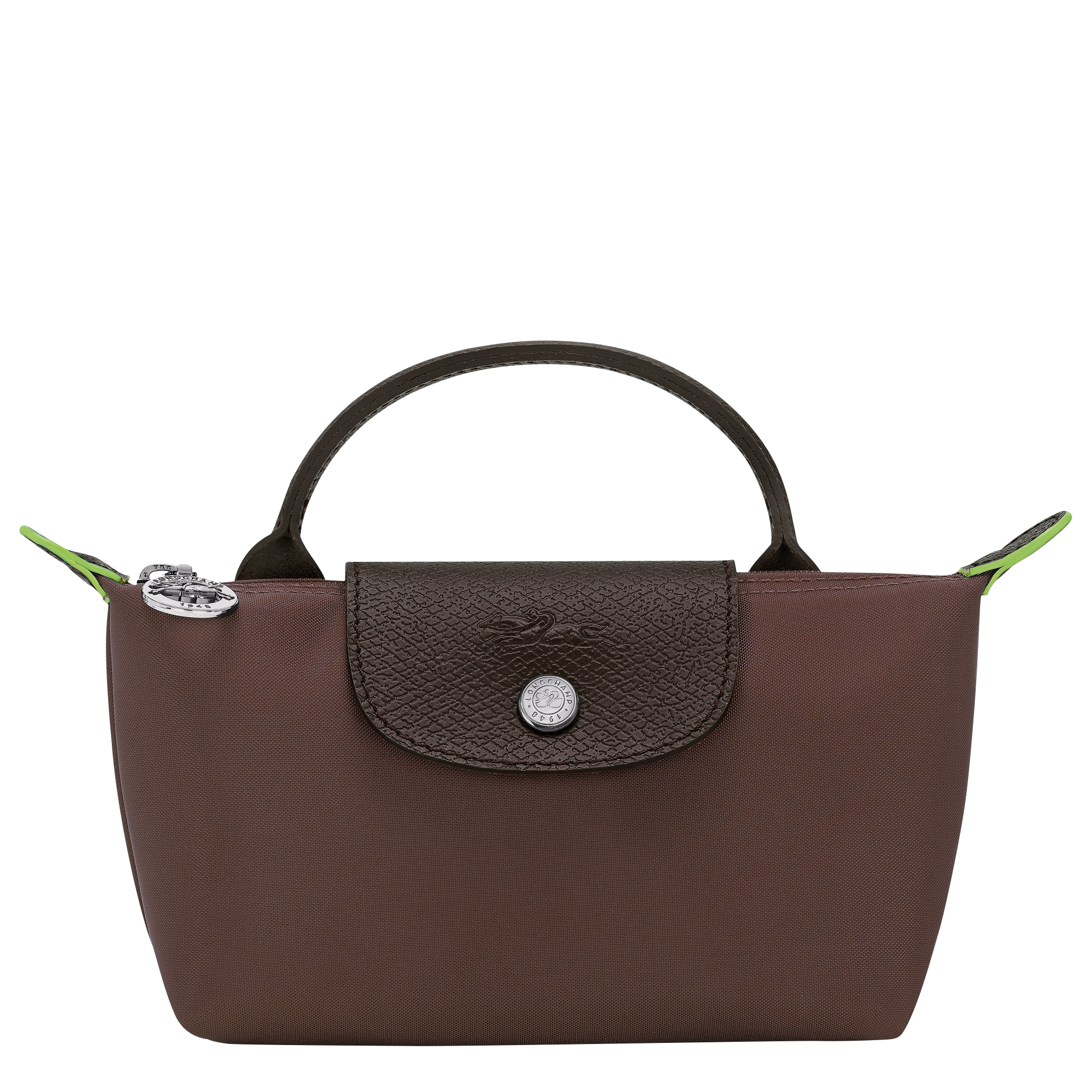 Túi mini Le Pliage Green có quai xách