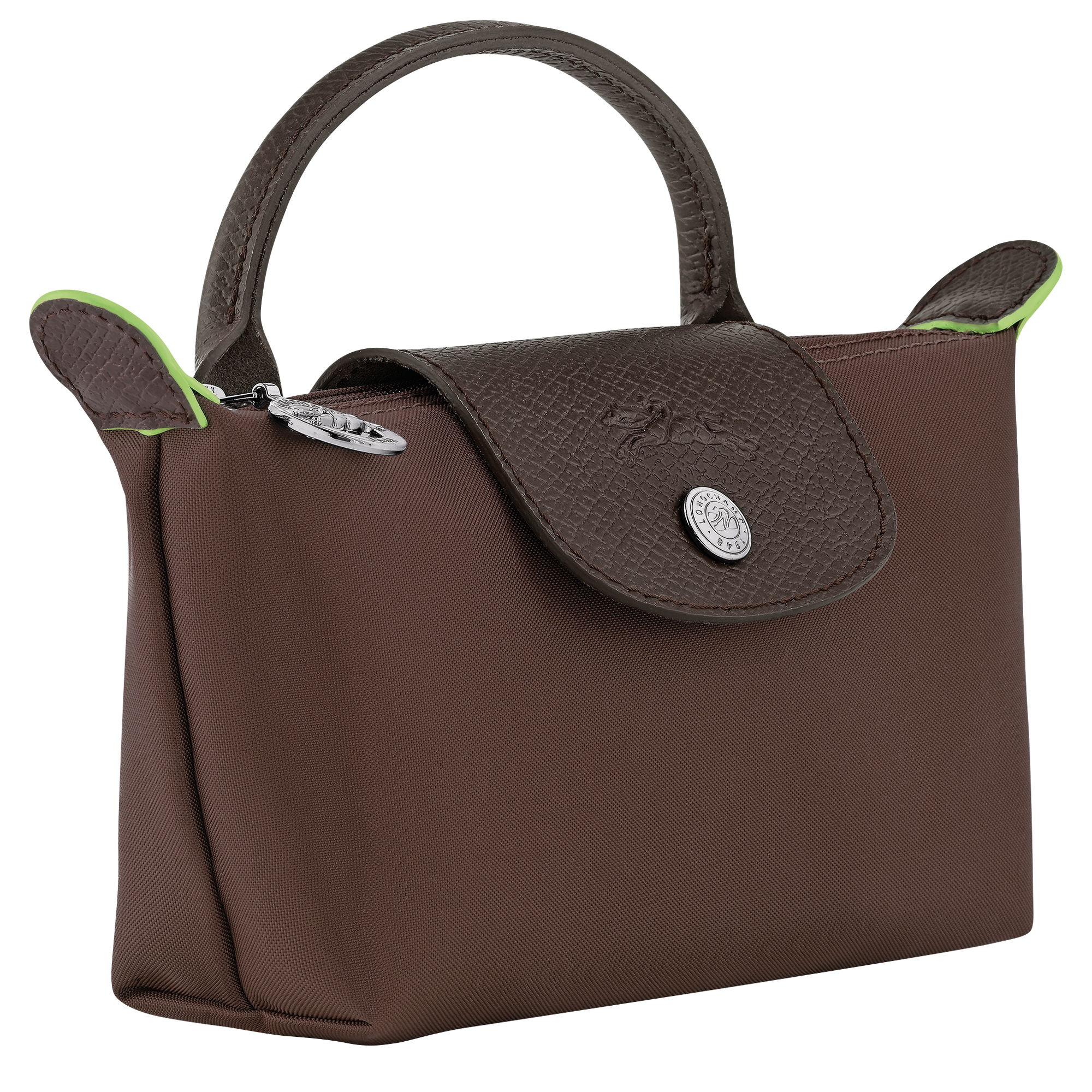 Túi mini Le Pliage Green có quai xách