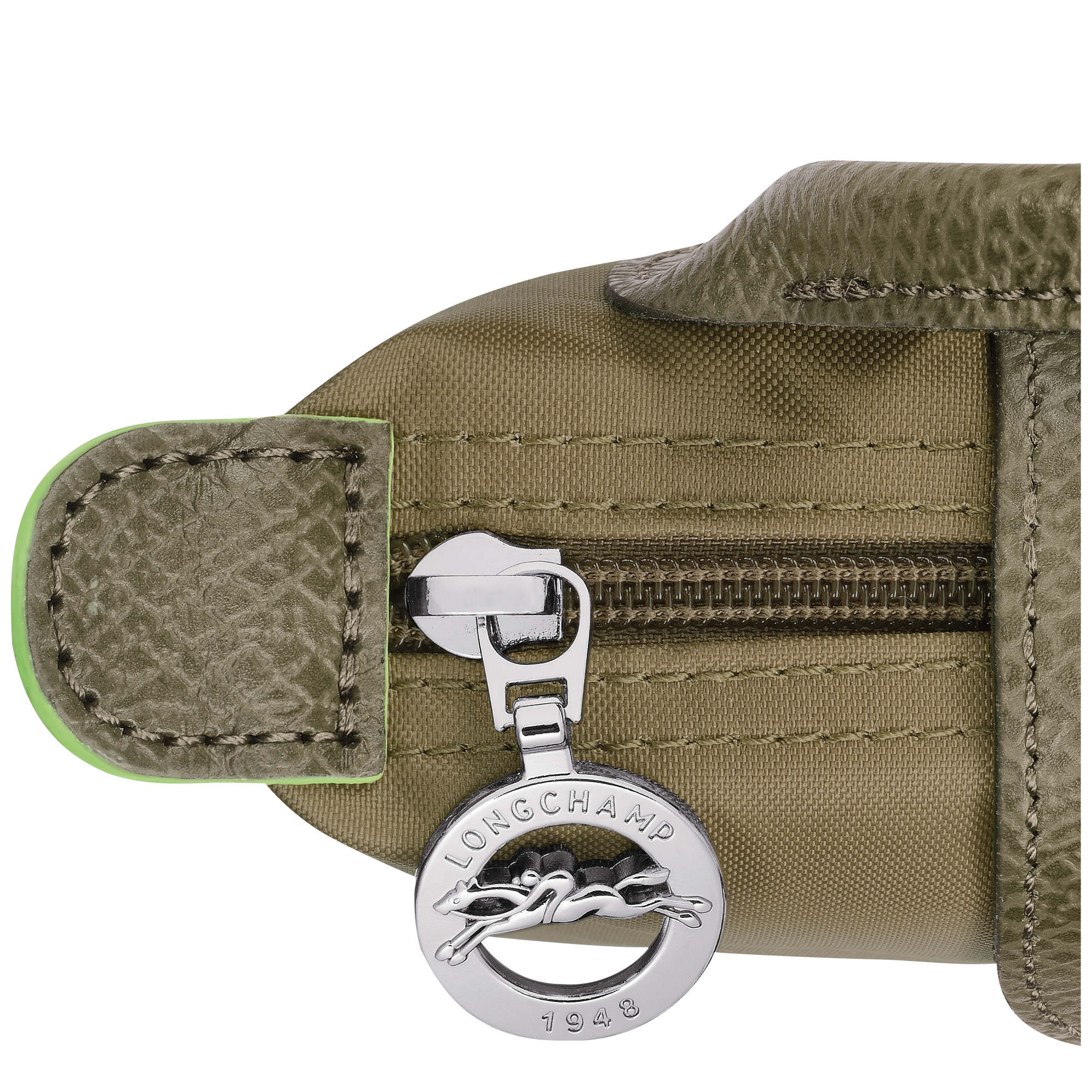 Túi mini Le Pliage Green có quai xách