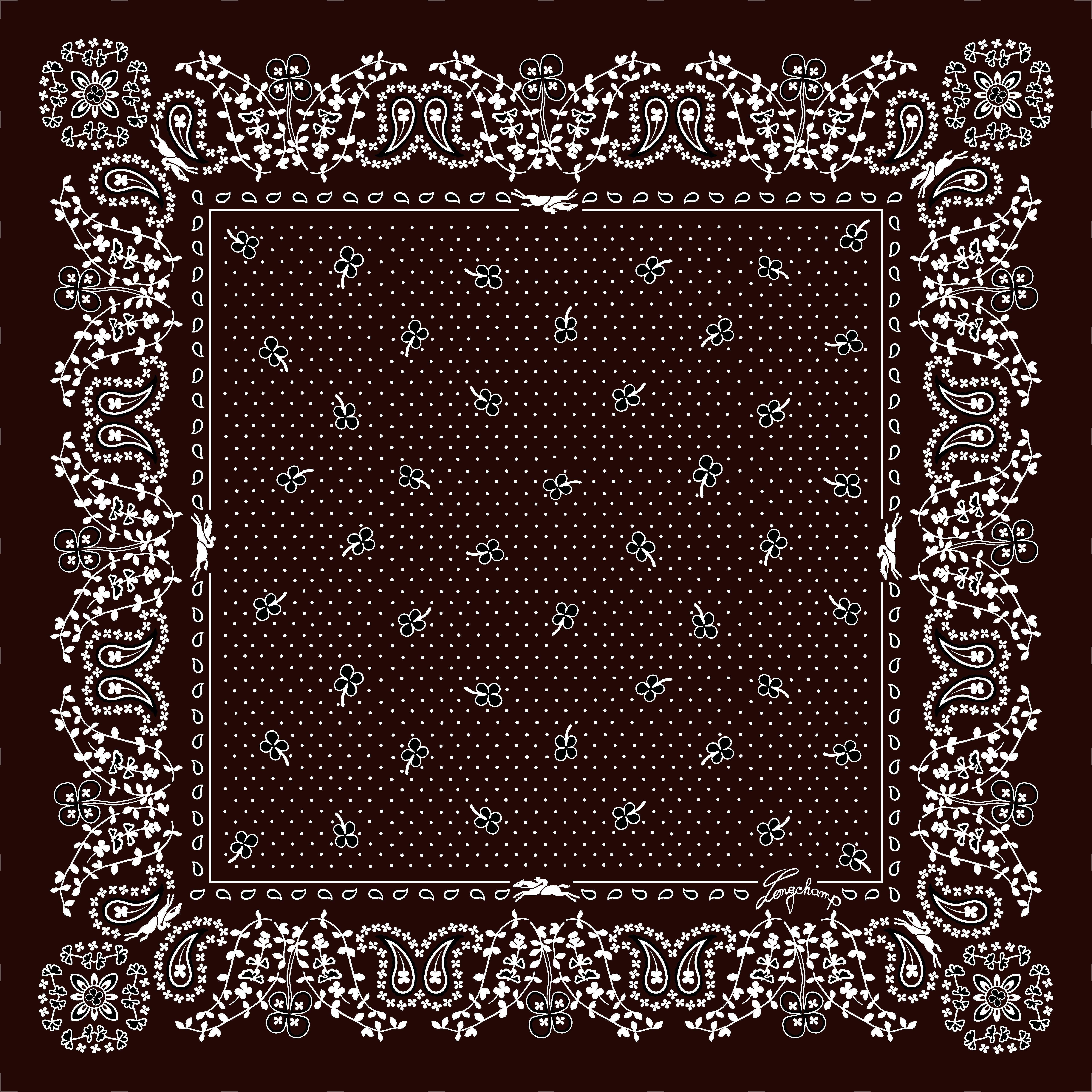 Khăn lụa French Bandana 50x50cm