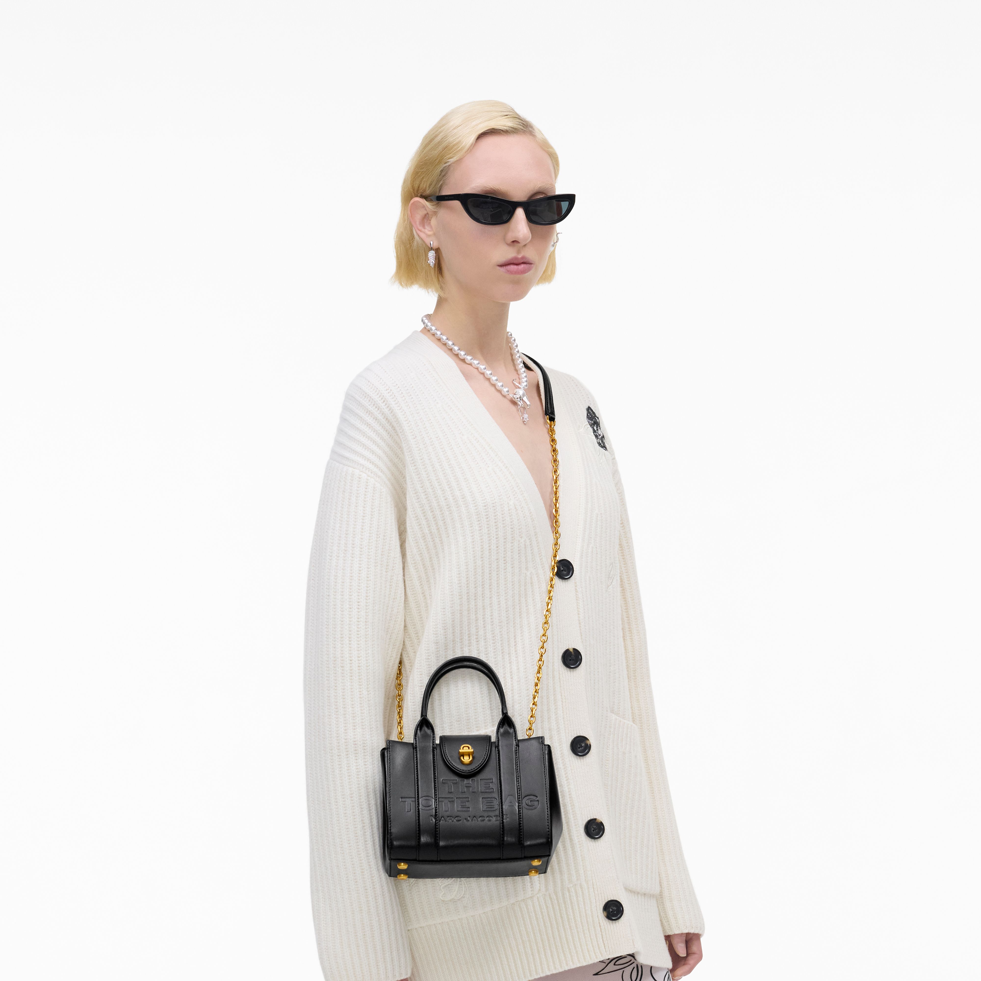 Marc Jacobs - Túi tote crossbody The Turnlock
