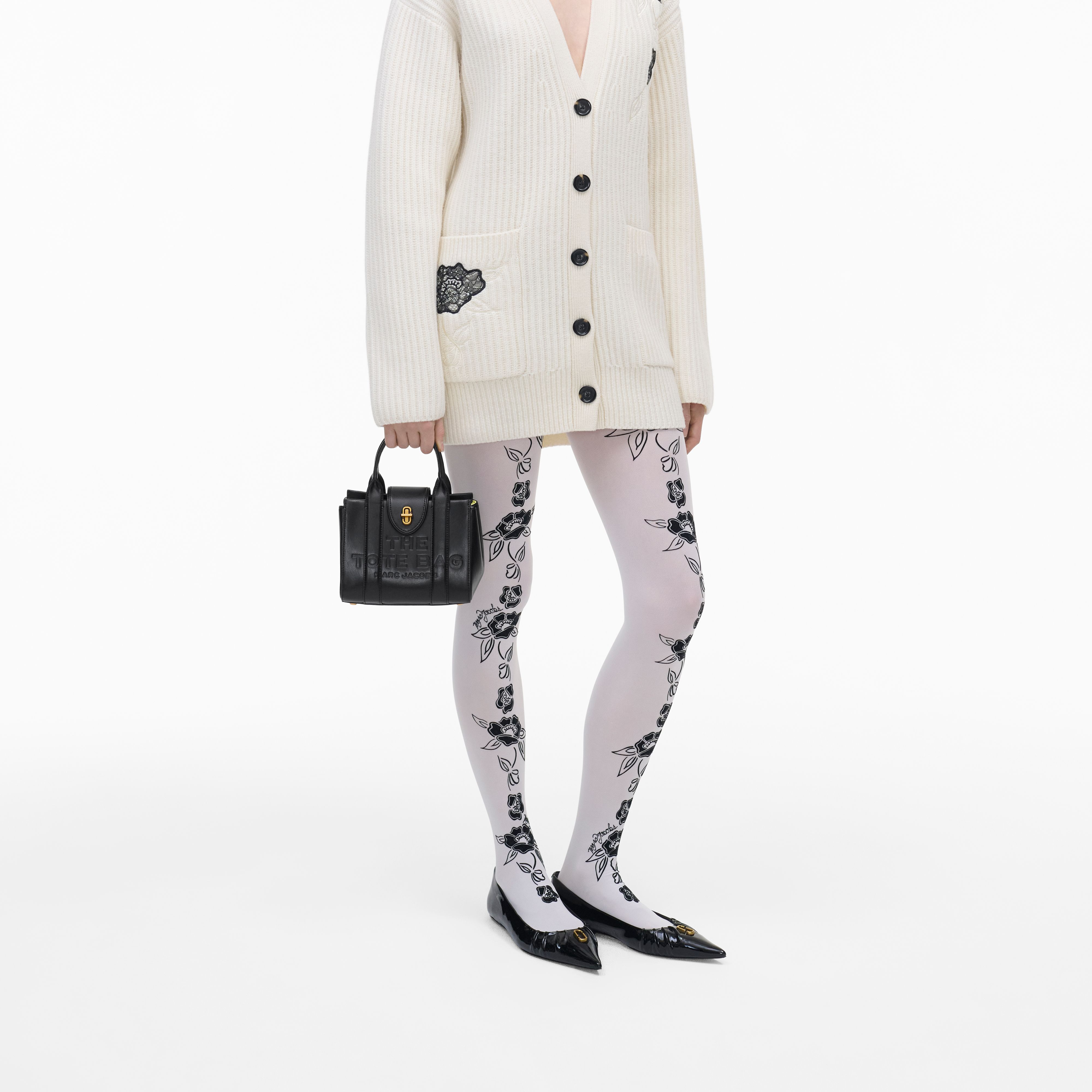 Marc Jacobs - Túi tote crossbody The Turnlock