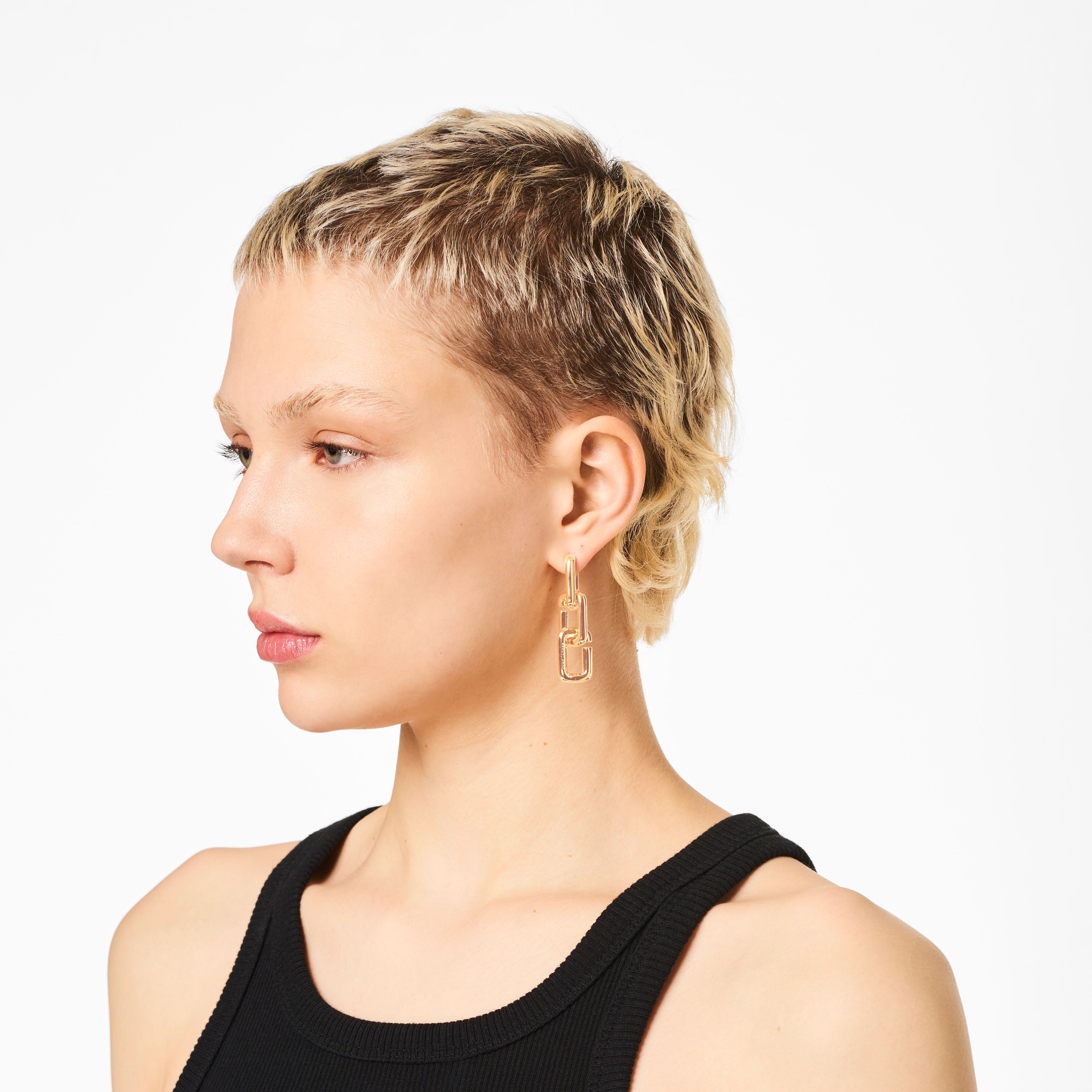 Marc Jacobs - Khuyên tai The J Marc Chain Link