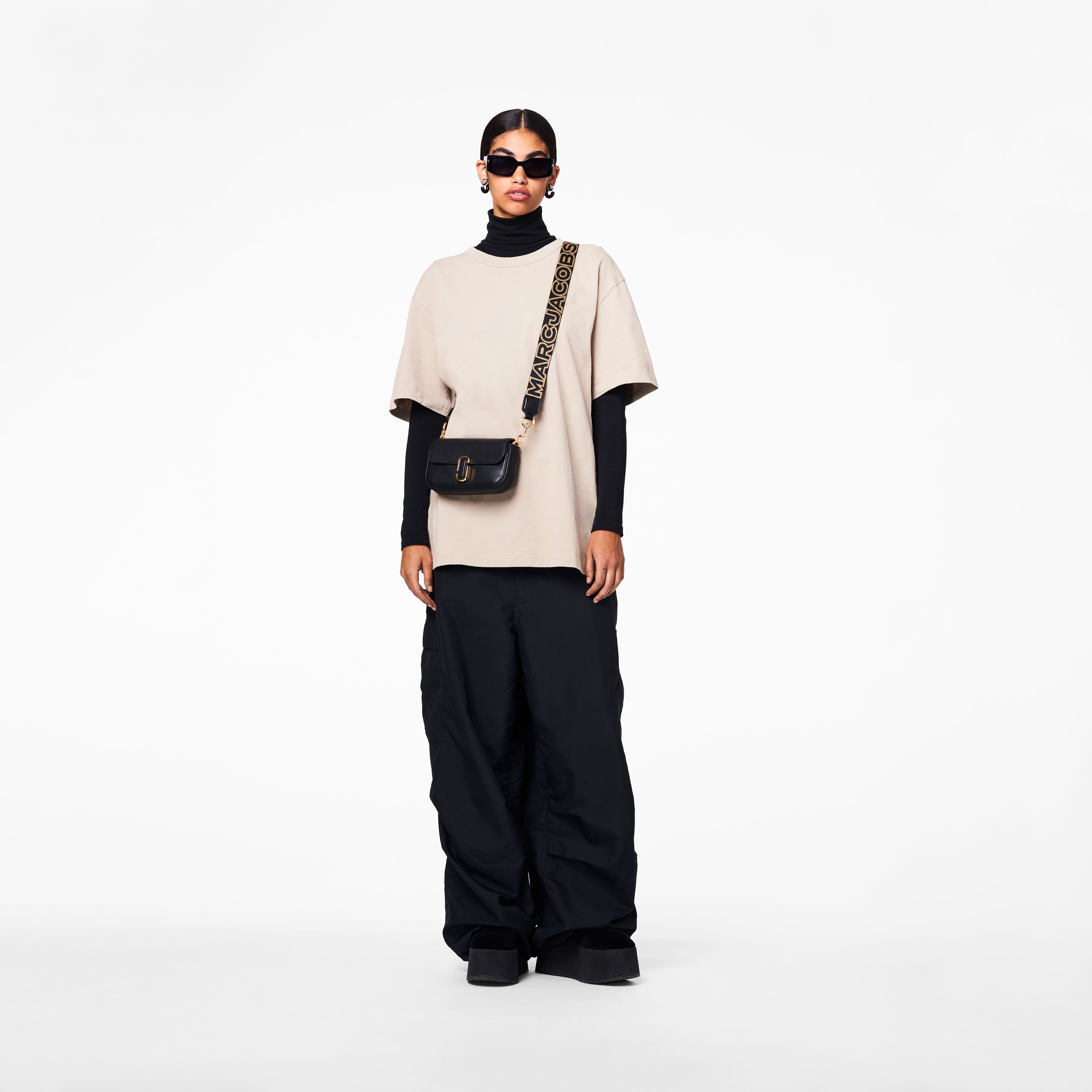 Marc Jacobs - Dây đeo túi The Thin Outline Logo