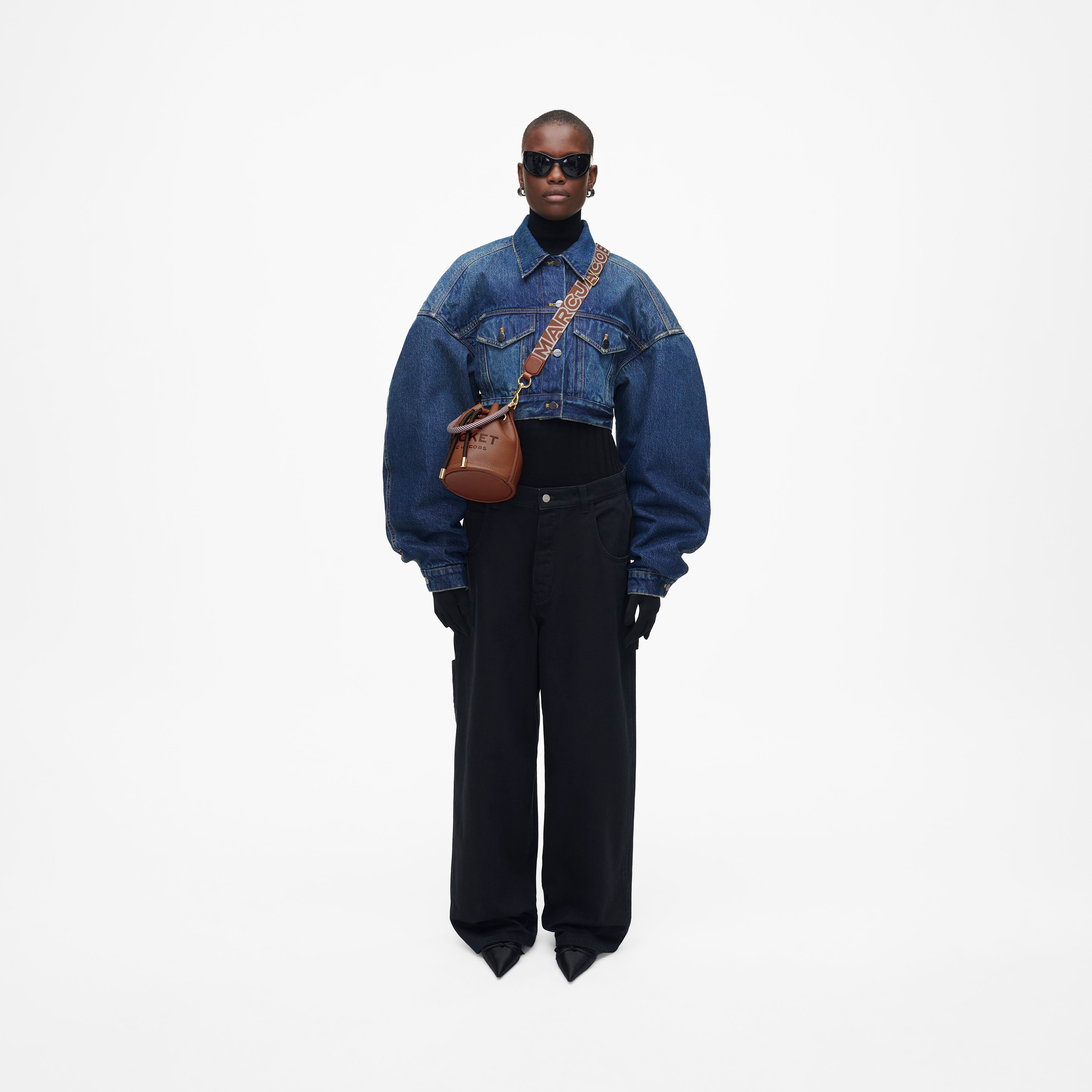 Marc Jacobs - Dây đeo túi The Thin Outline Logo
