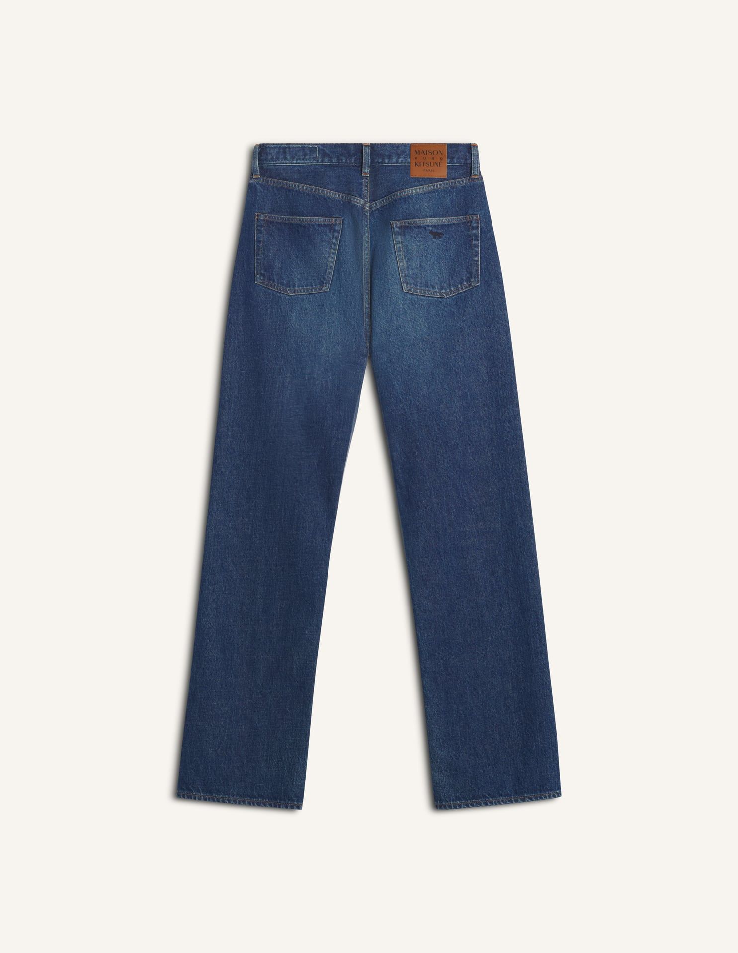 Maison Kitsuné - Quần jeans unisex MAISON KITSUNE x KURO Selvedge Voyage