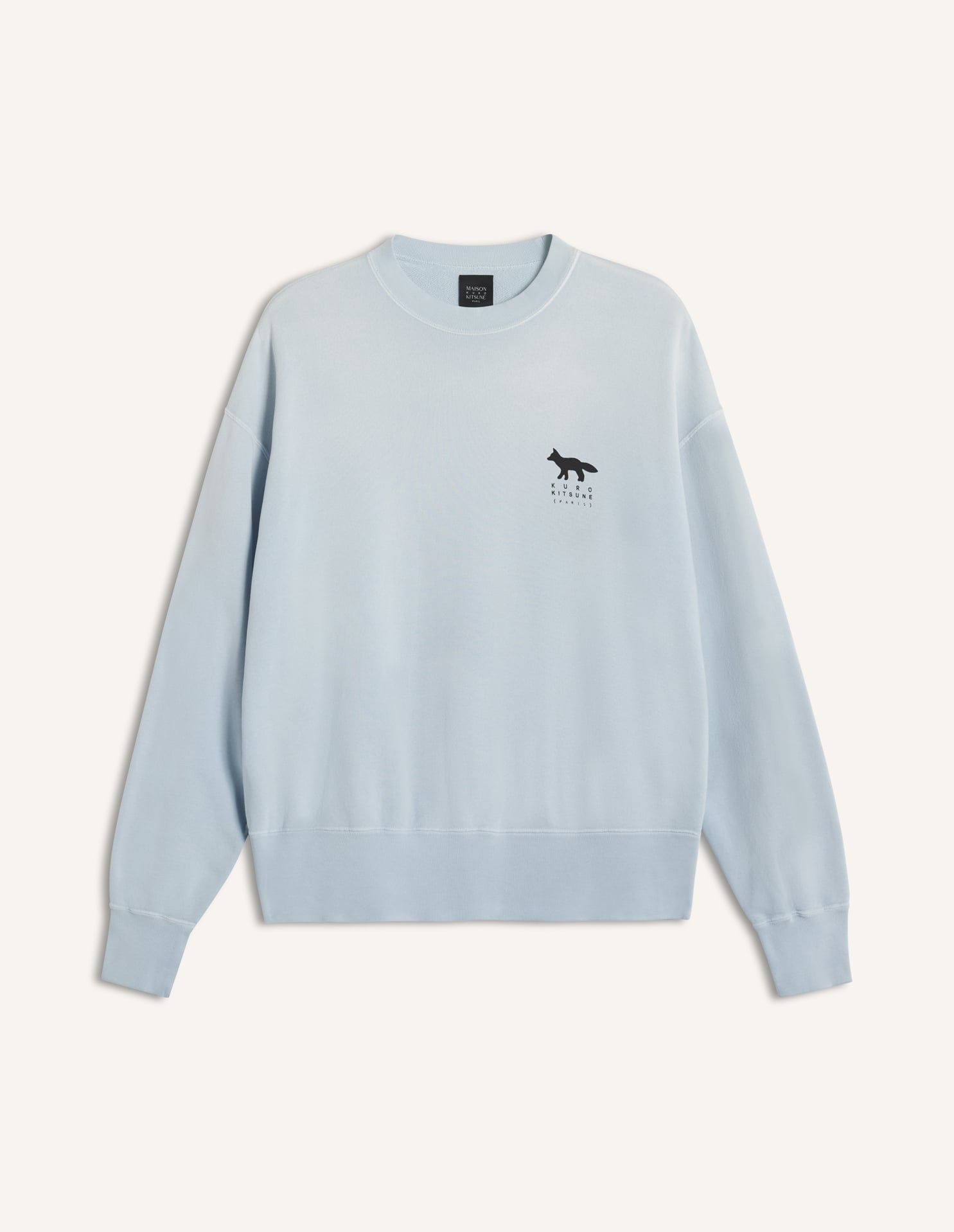 Maison Kitsuné - Áo nỉ unisex MAISON KITSUNE x KURO Sunfaded Fox