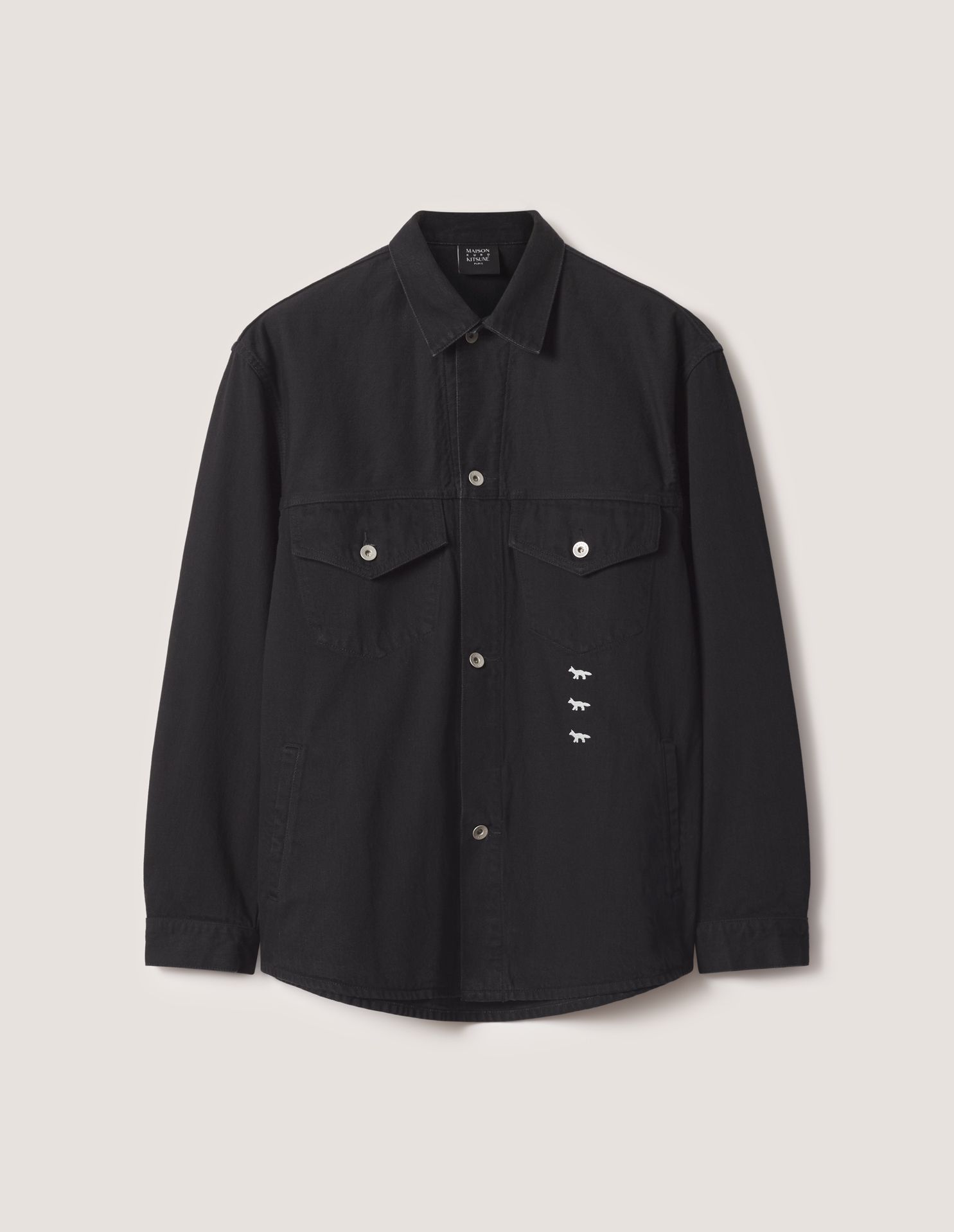 Áo khoác denim Maison Kitsuné x Kuro