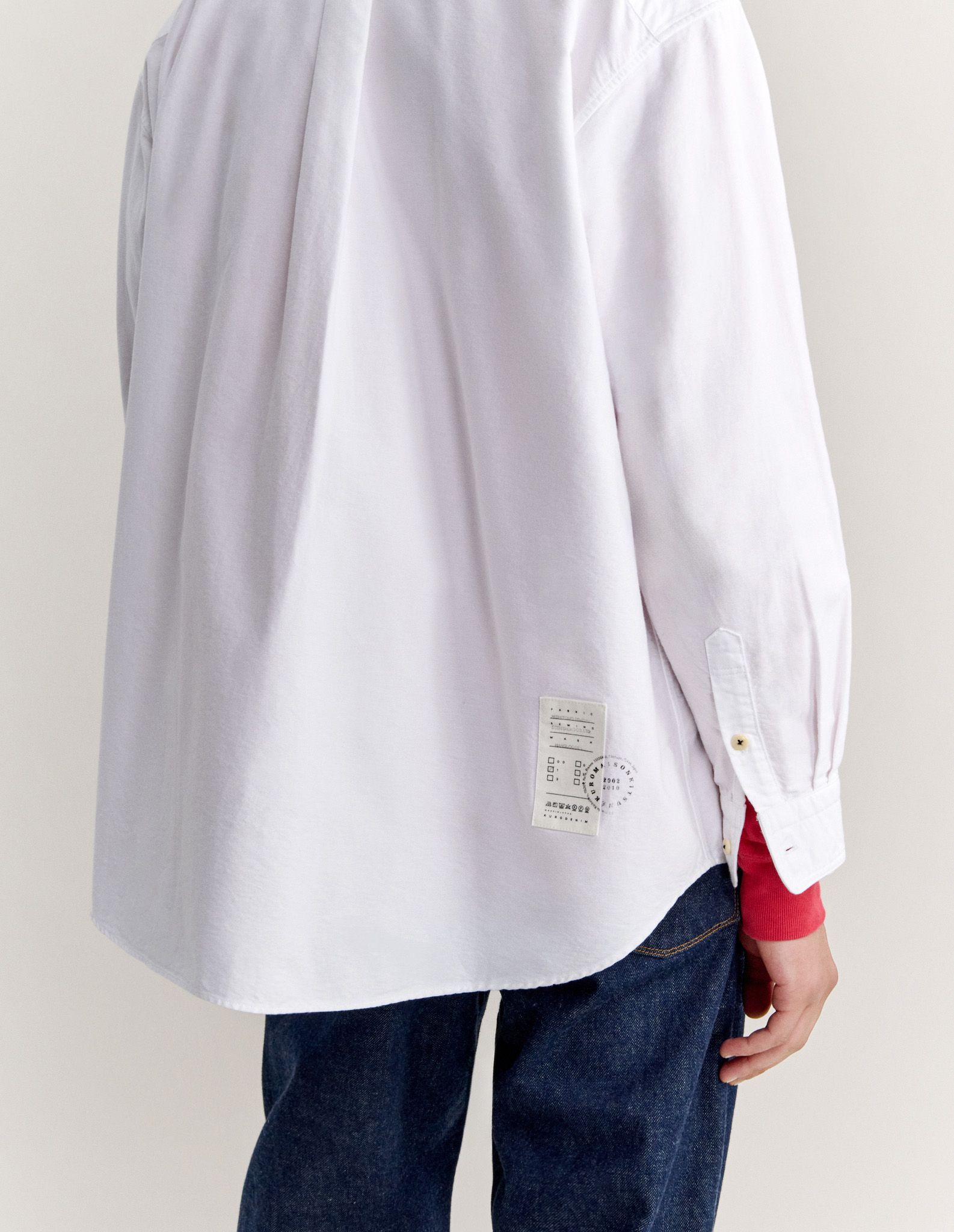 Áo sơ mi Oxford Maison Kitsuné x Kuro
