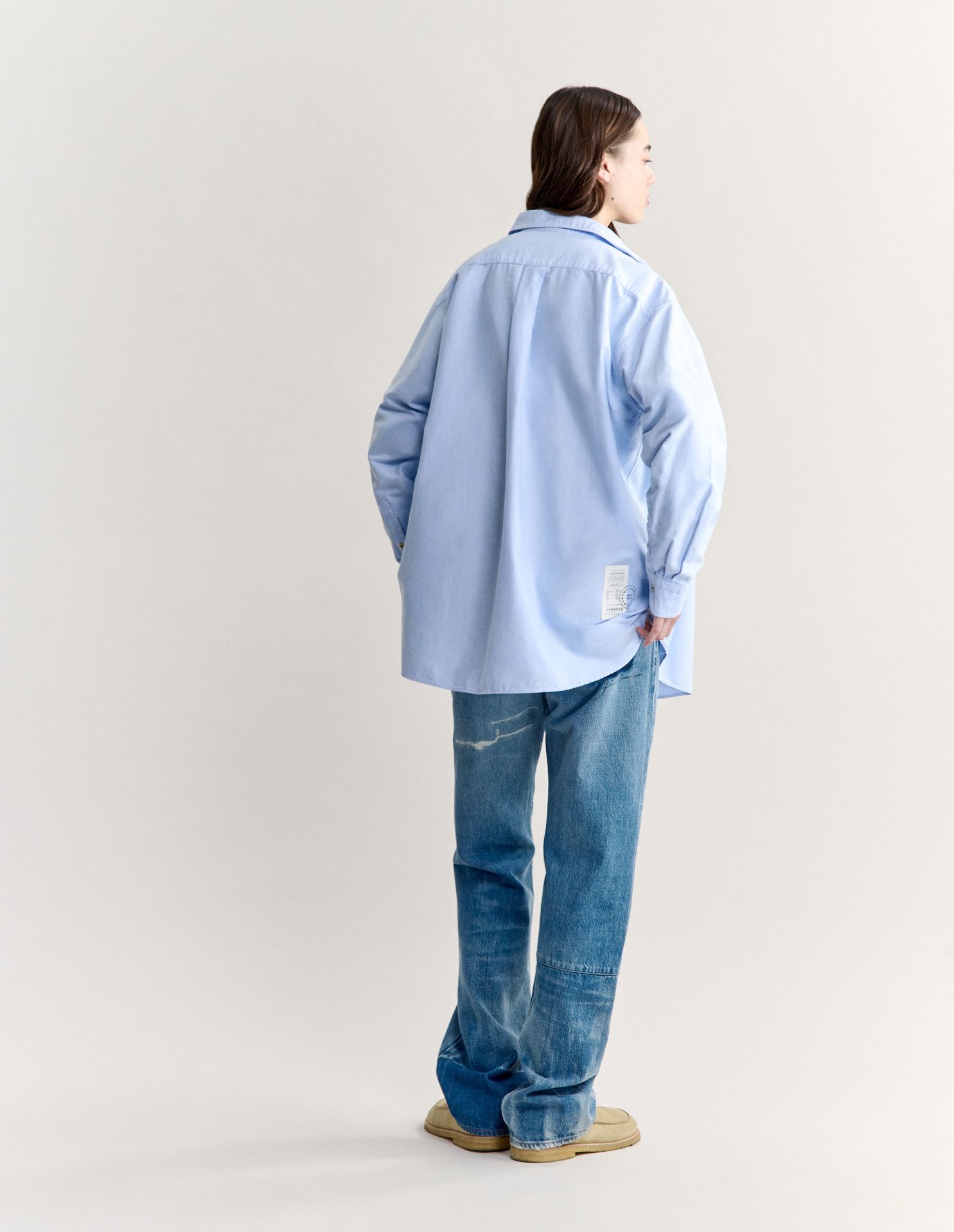 Áo sơ mi Oxford Maison Kitsuné x Kuro