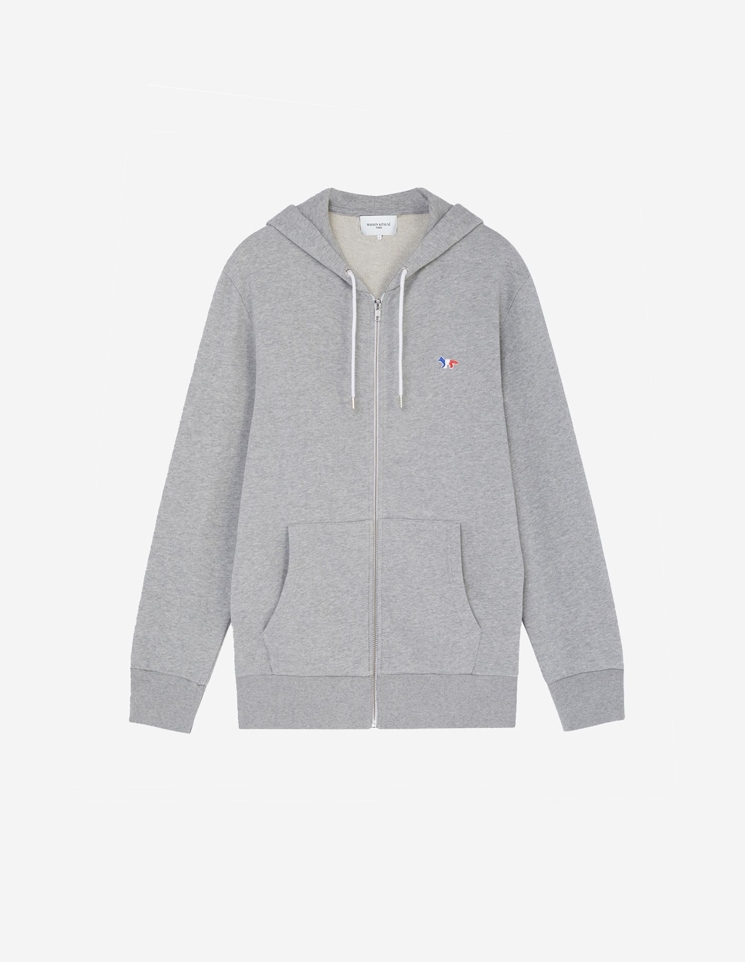 Maison Kitsuné - Áo hoodie khoá kéo Tricolor Fox dáng Classic