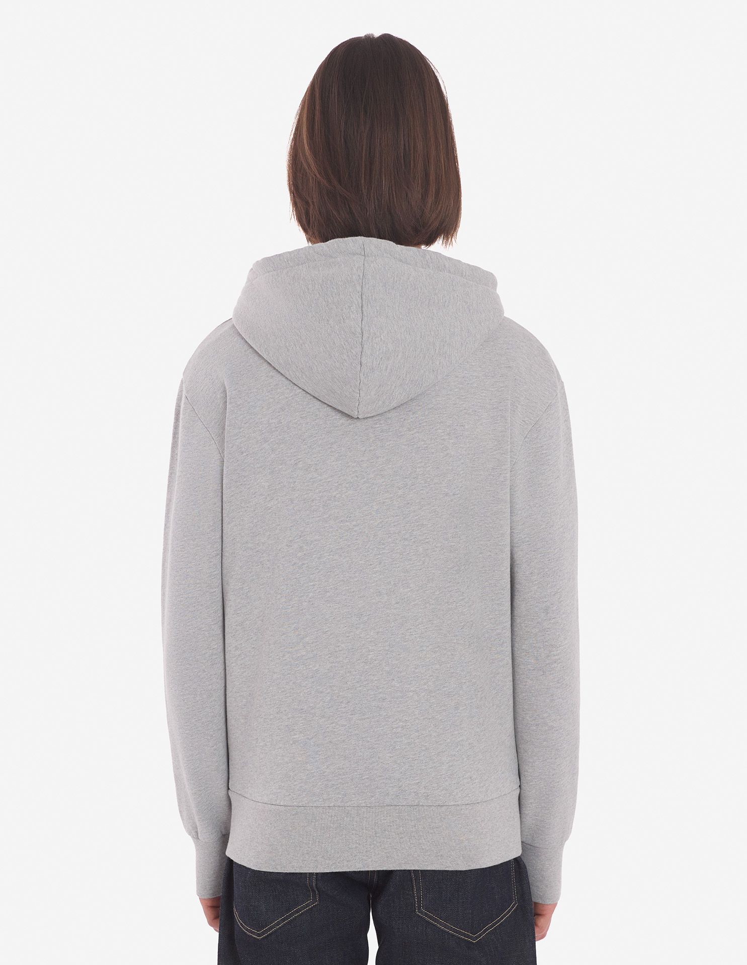 Maison Kitsuné - Áo hoodie khoá kéo Tricolor Fox dáng Classic