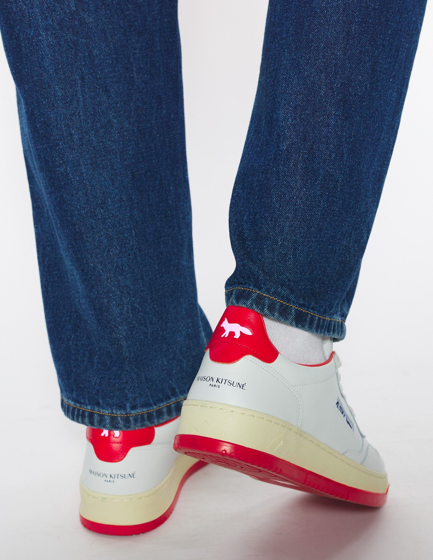 Maison Kitsuné - Giày sneakers MAISON KITSUNÉ x AUTRY MEDALIST