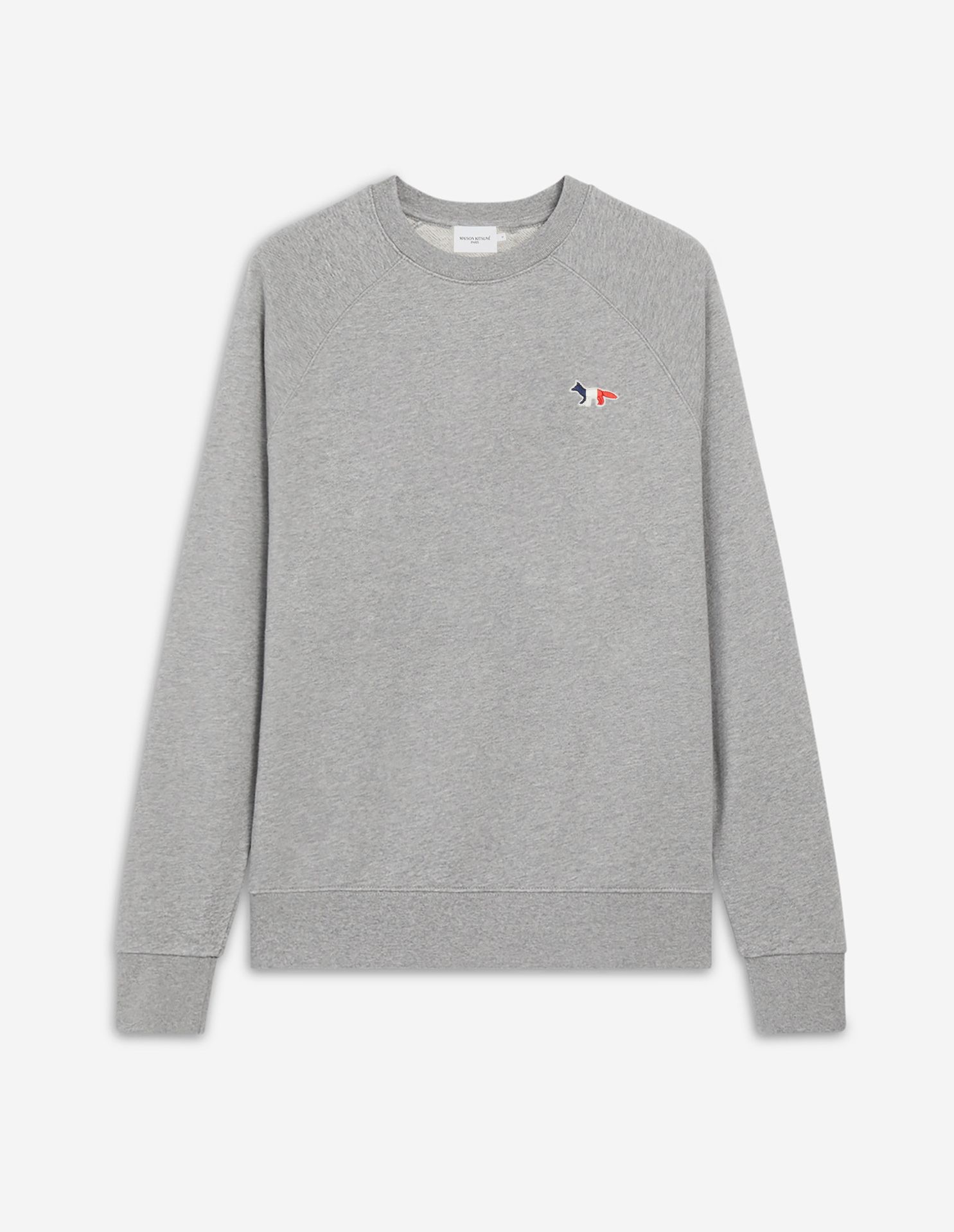 Maison Kitsuné - Áo nỉ clean Tricolor Fox dáng Classic