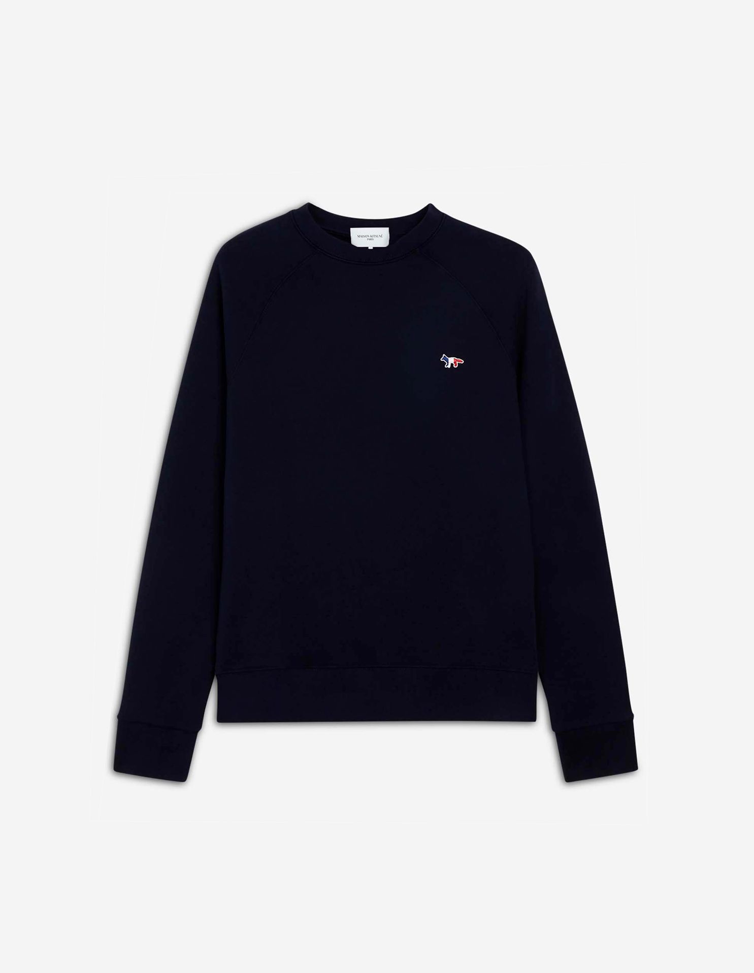 Maison Kitsuné - Áo nỉ clean Tricolor Fox dáng Classic