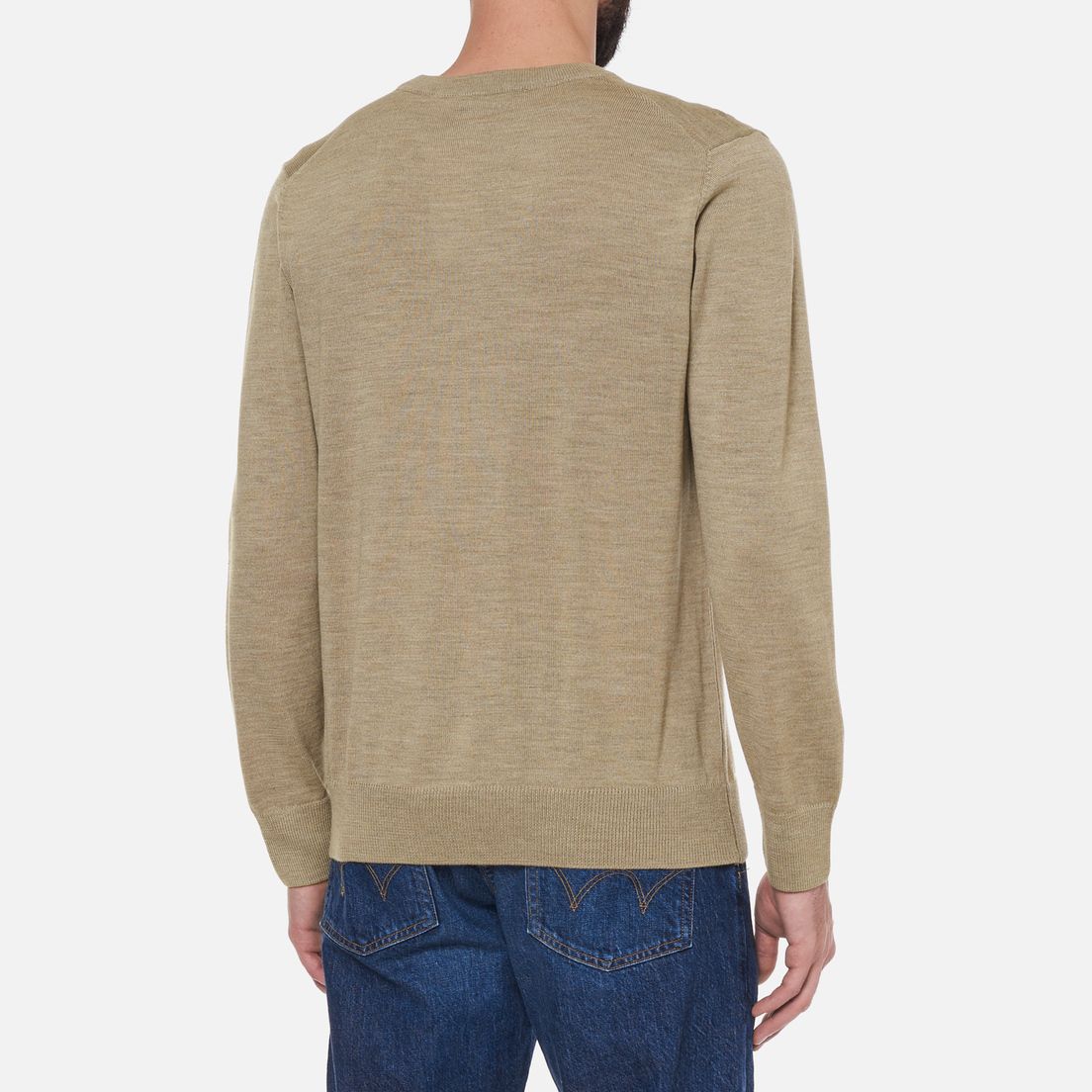 Maison Kitsuné - Áo len Fox Head dáng Regular