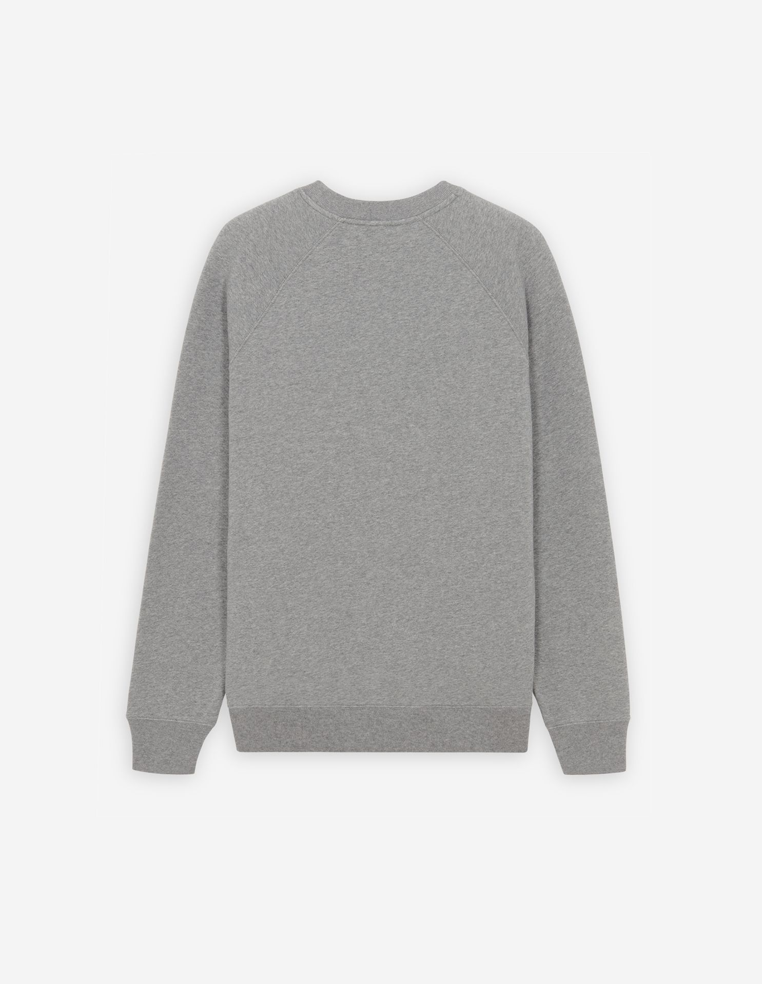 Maison Kitsuné - Áo nỉ Grey Fox Head dáng Classic
