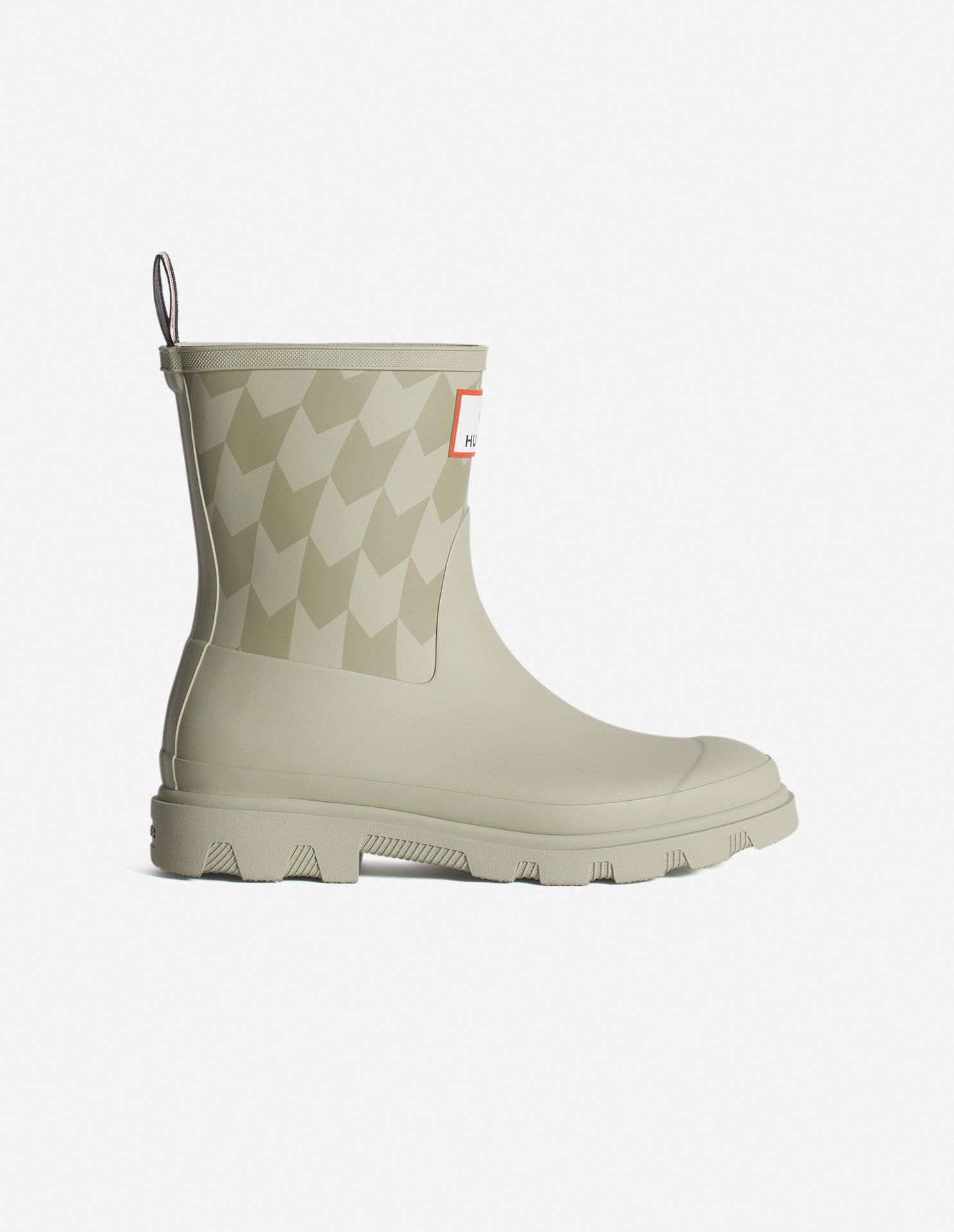 Maison Kitsuné - Ủng ngắn UNISEX MAISON KITSUNÉ x HUNTER CHEVRON DOWNPOUR