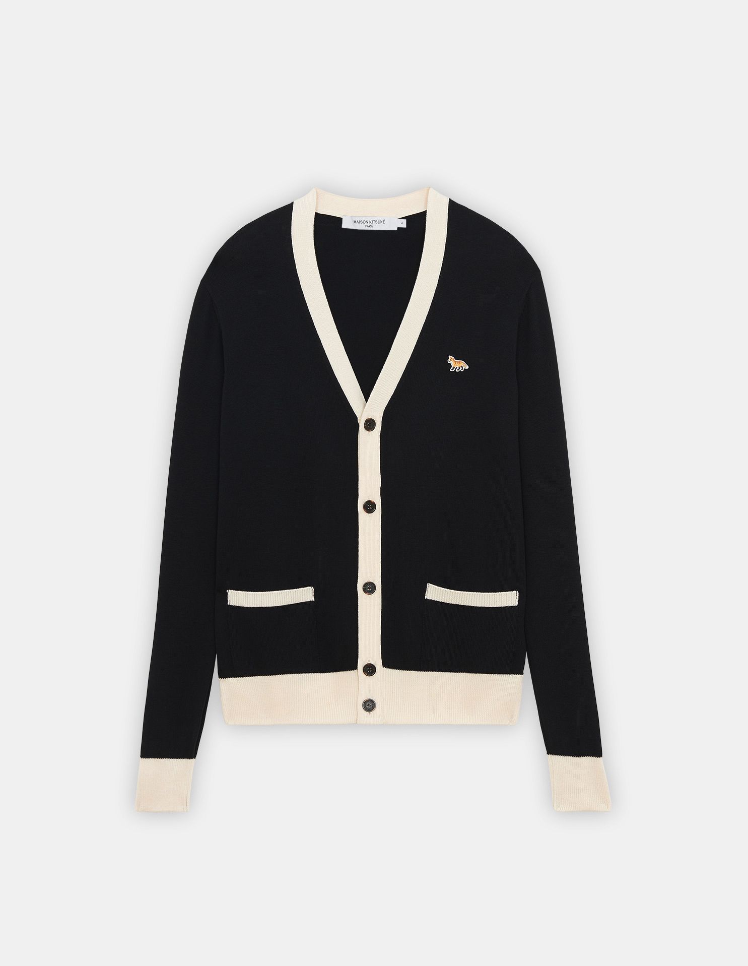 Maison Kitsuné - Áo cardigan Baby Fox dáng Classic