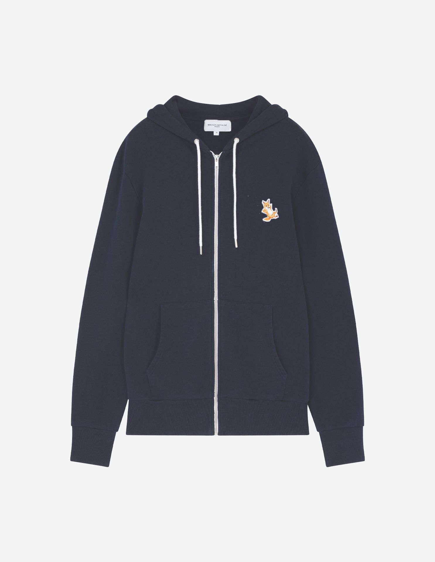 Maison Kitsuné - Áo hoodie khoá kéo Chillax Fox dáng Classic