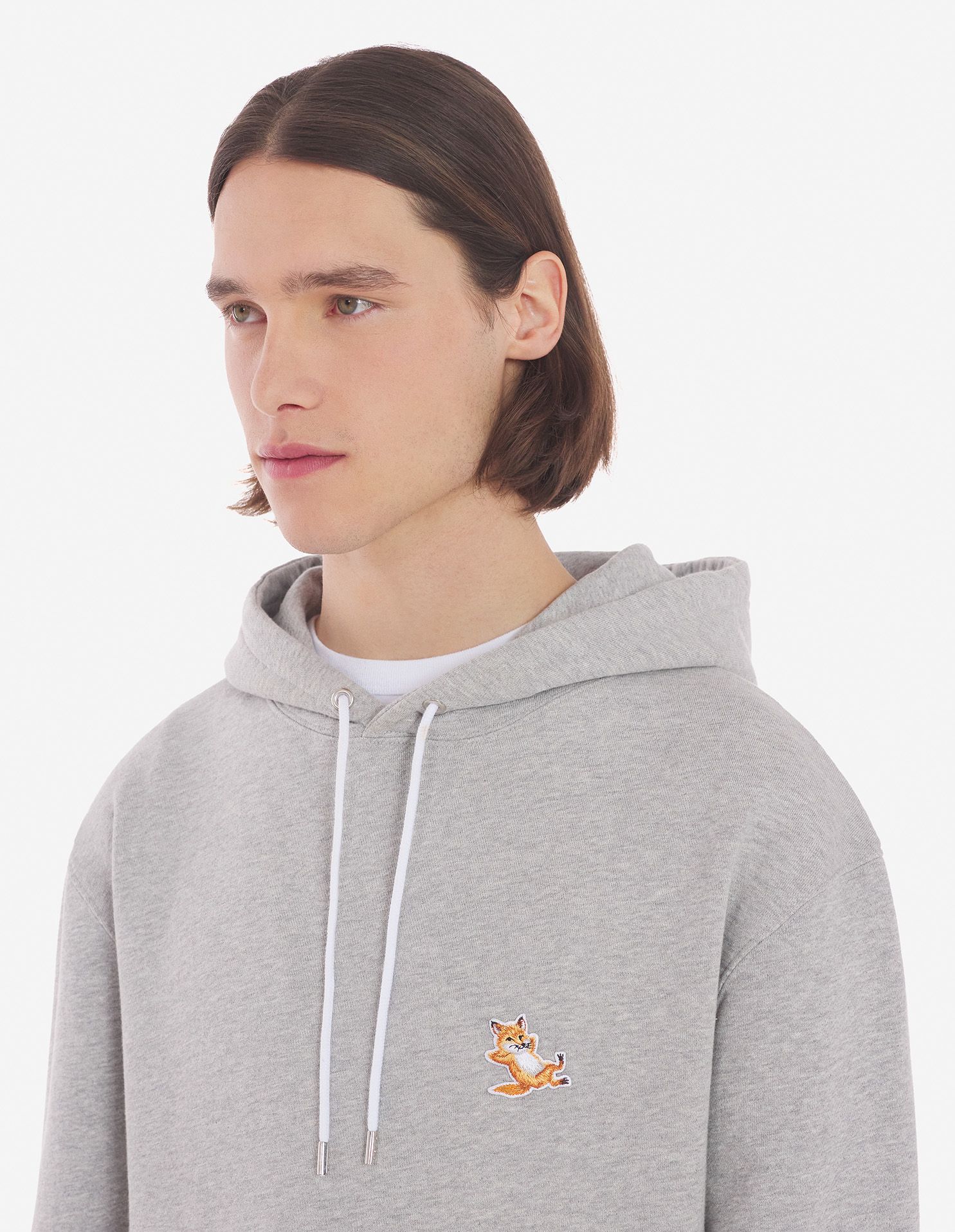 Maison Kitsuné - Áo hoodie Chillax Fox dáng Classic