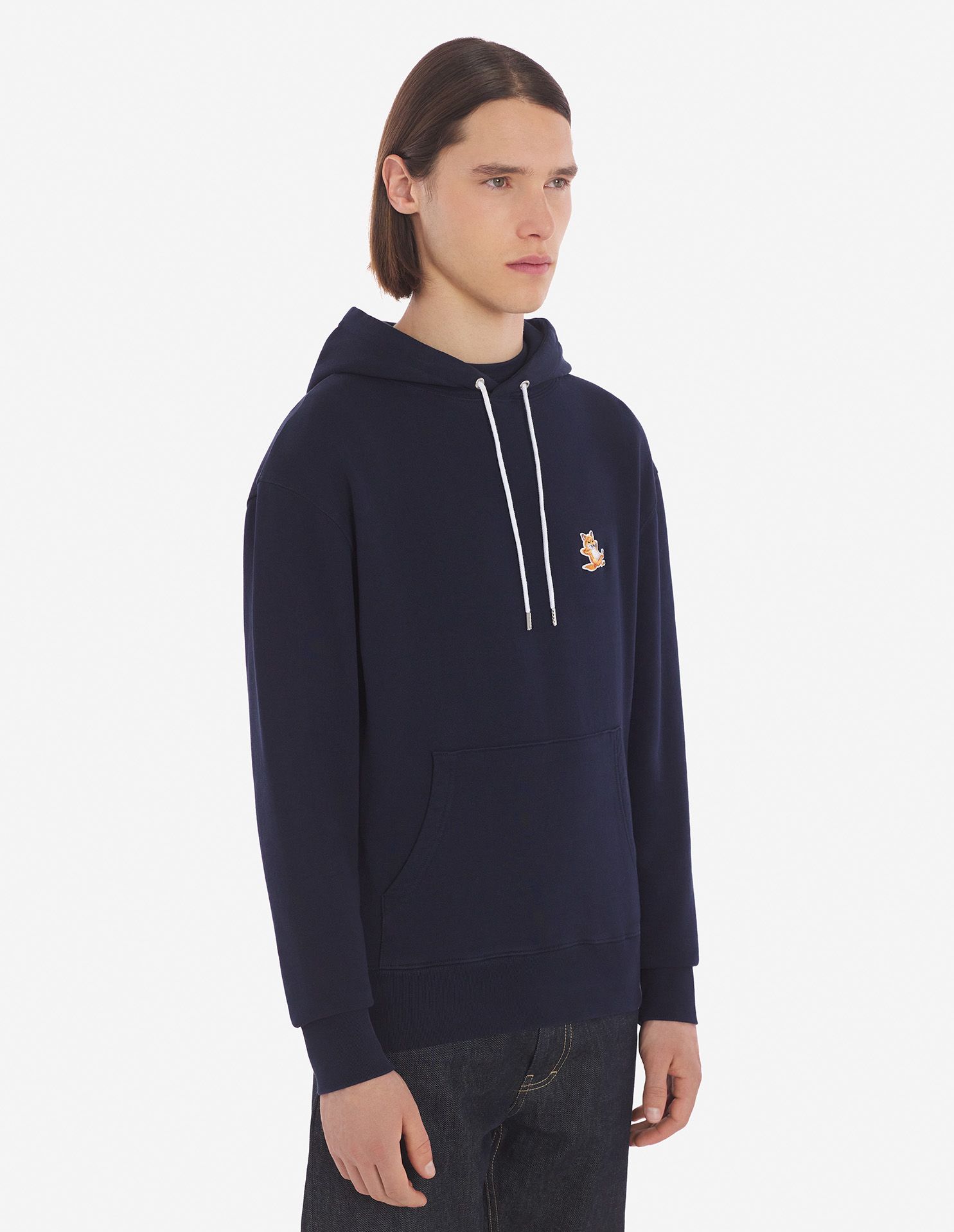 Maison Kitsuné - Áo hoodie Chillax Fox dáng Classic