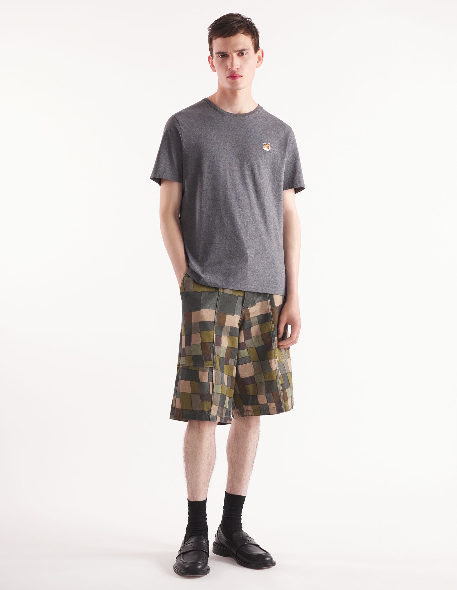 Maison Kitsuné - Áo phông Fox Head dáng Regular