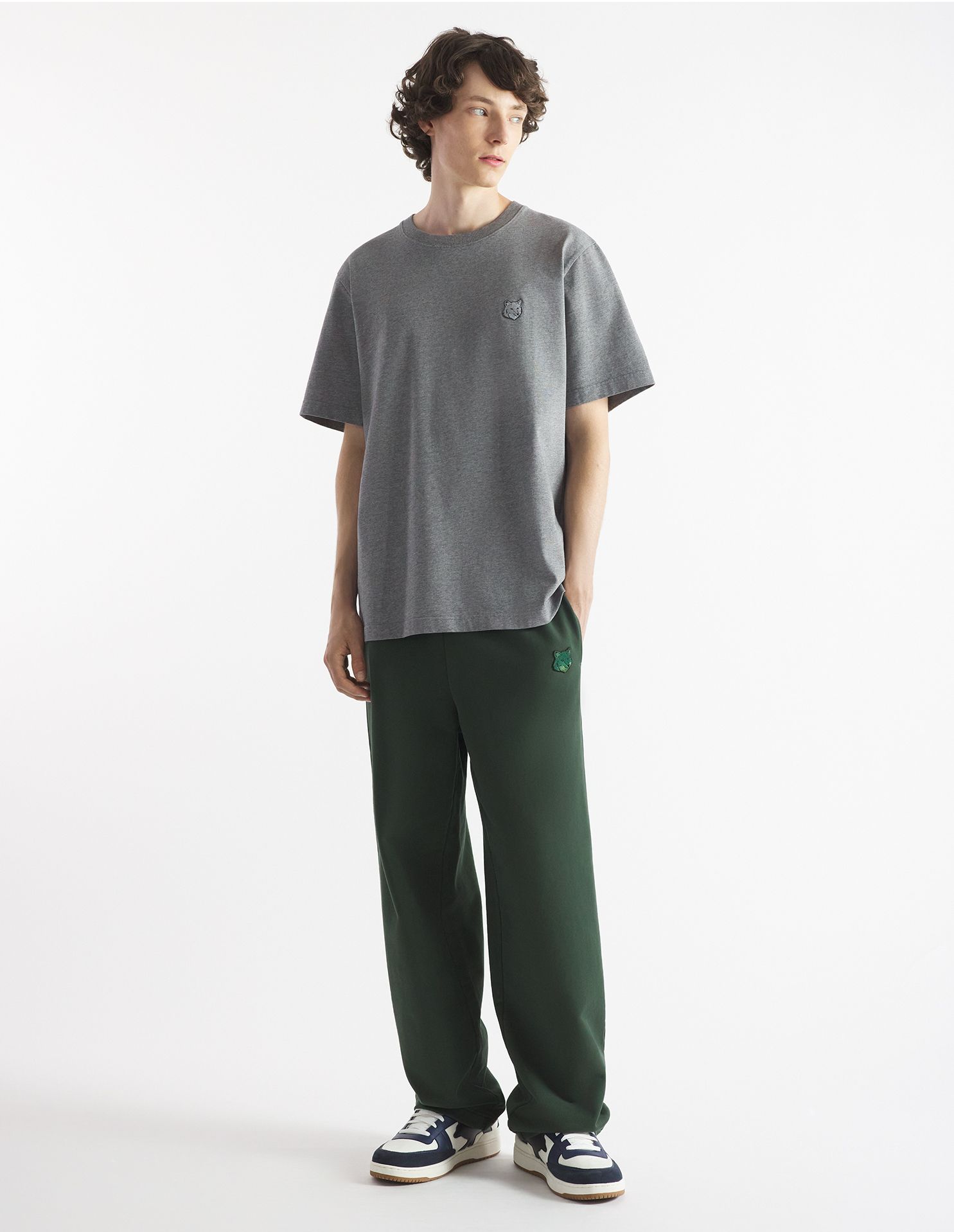 Maison Kitsuné - Áo phông Bold Fox Head dáng Oversize