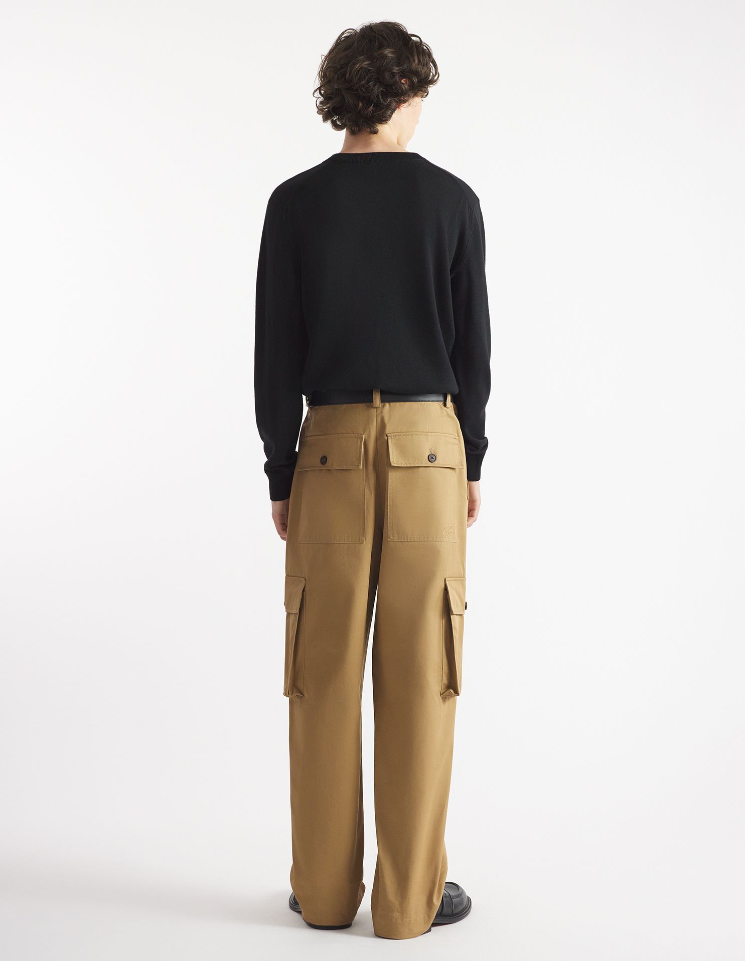 Maison Kitsuné - Áo thun Tonal Fox Head dài tay dáng Comfort