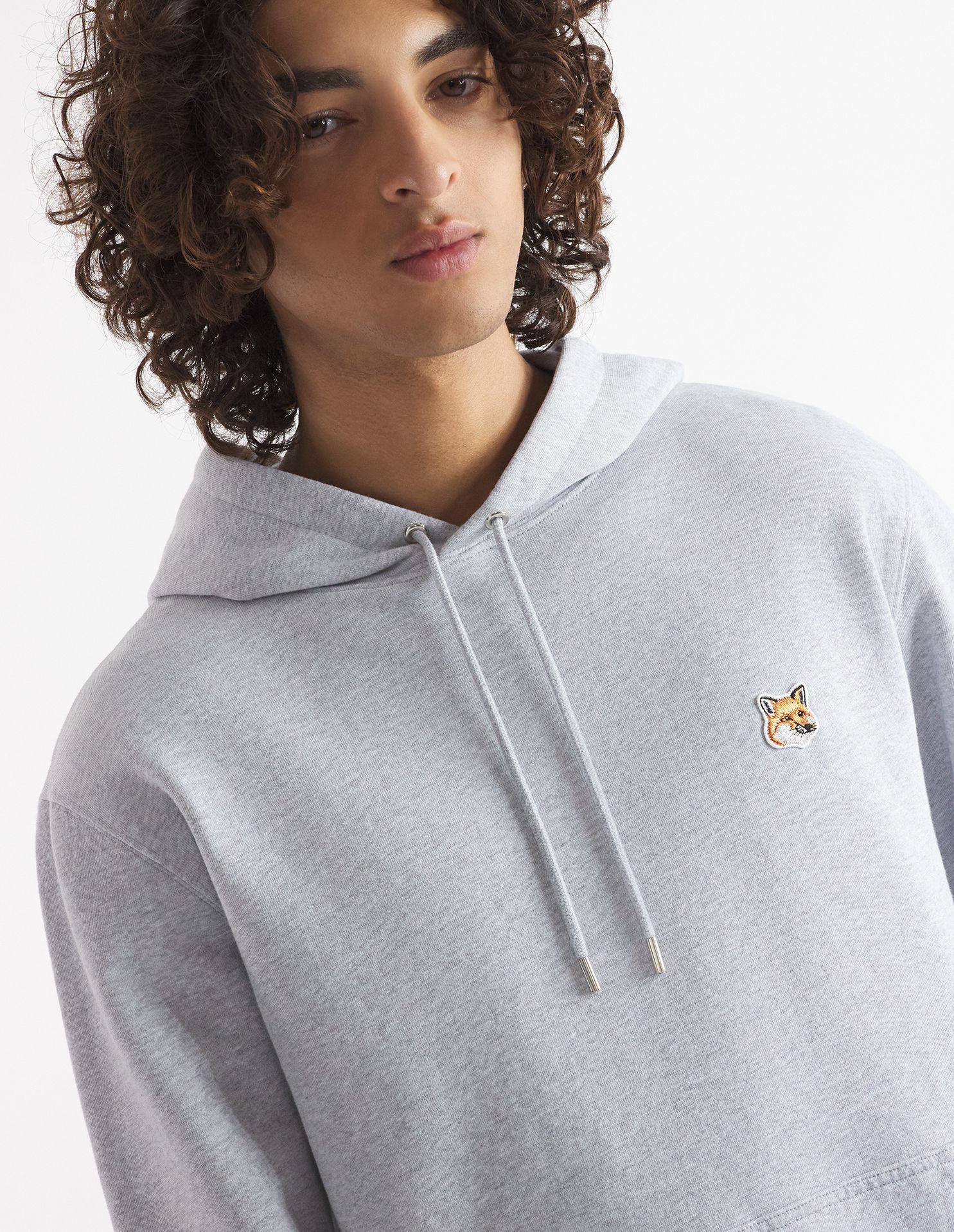 Maison Kitsuné - Áo hoodie Fox Head dáng Regular