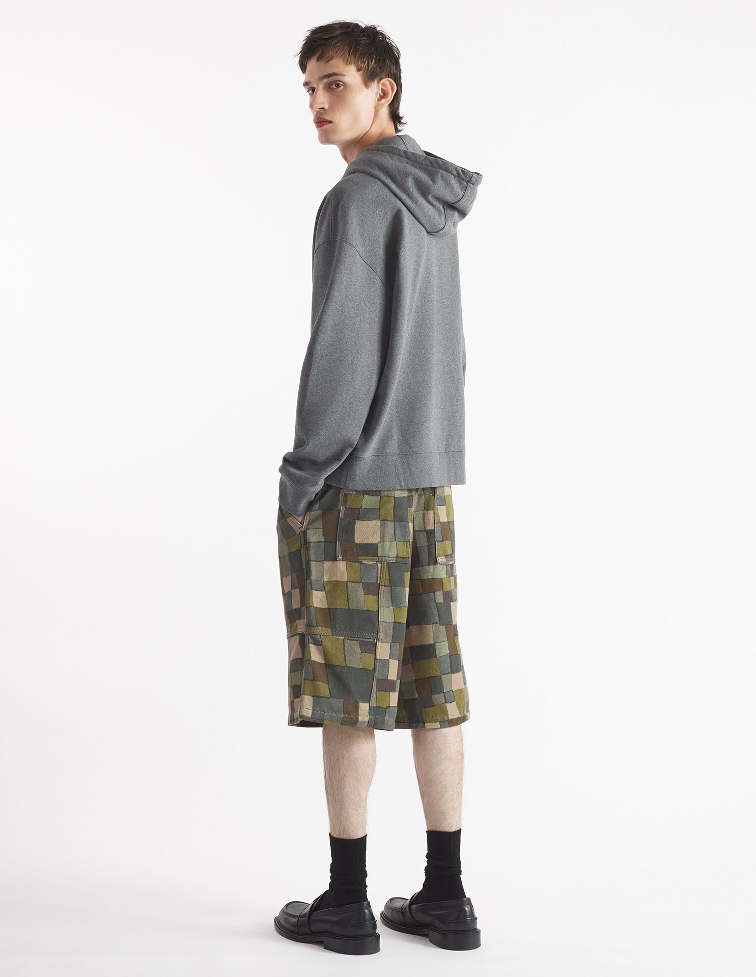 Maison Kitsuné - Áo hoodie Bold Fox Head dáng Oversize