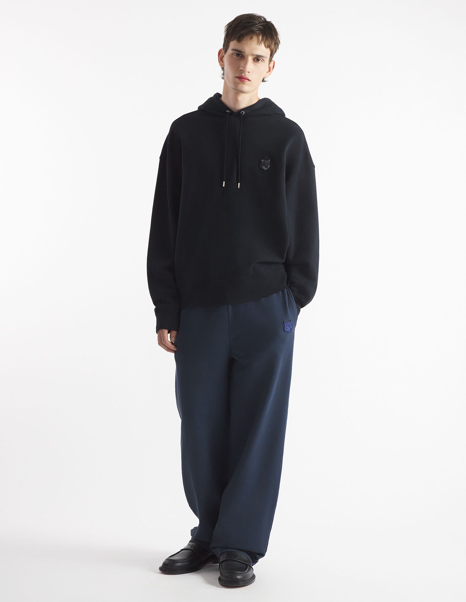 Maison Kitsuné - Áo hoodie Bold Fox Head dáng Oversize