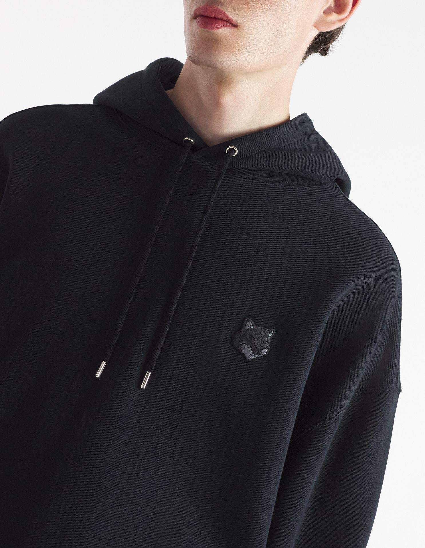 Maison Kitsuné - Áo hoodie Bold Fox Head dáng Oversize