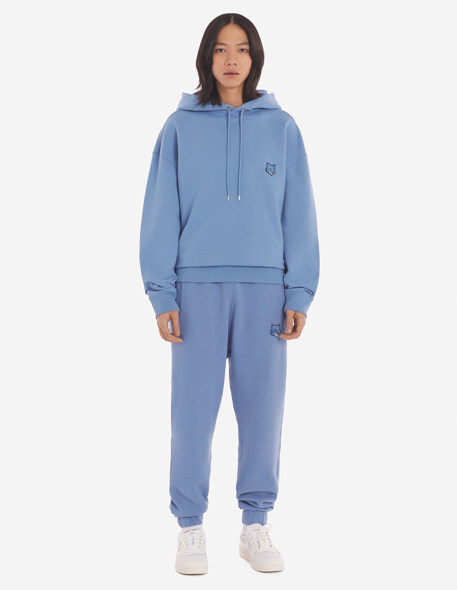 Maison Kitsuné - Áo hoodie Bold Fox Head dáng Oversize