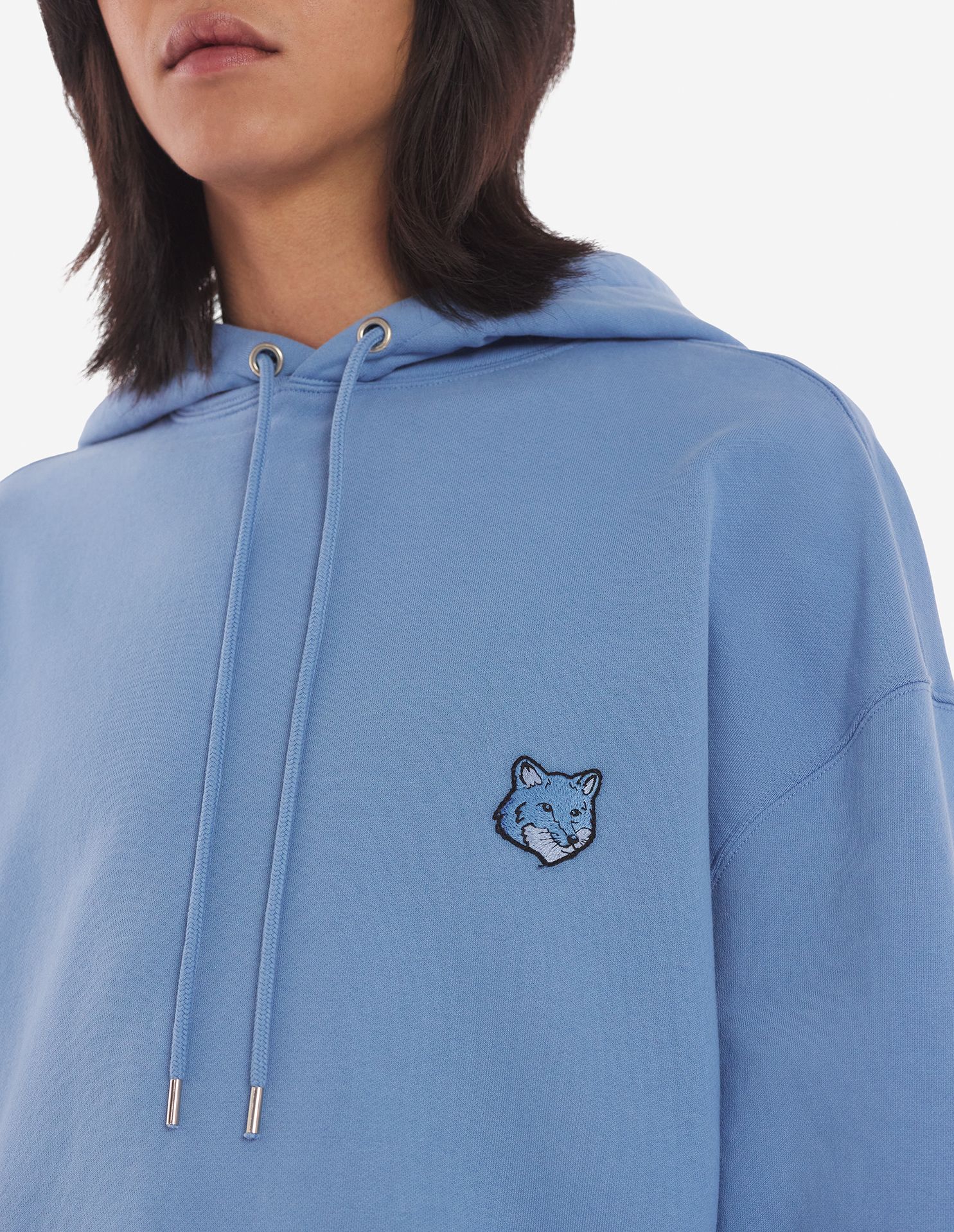 Maison Kitsuné - Áo hoodie Bold Fox Head dáng Oversize
