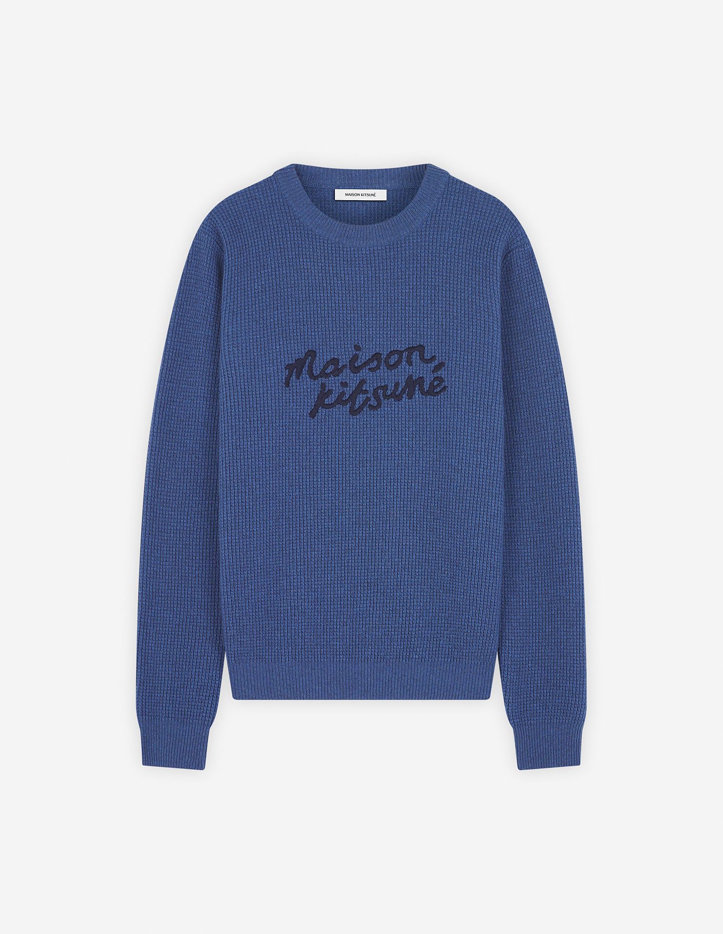 Maison Kitsuné - Áo len Maison Kitsune Handwriting dáng Comfort