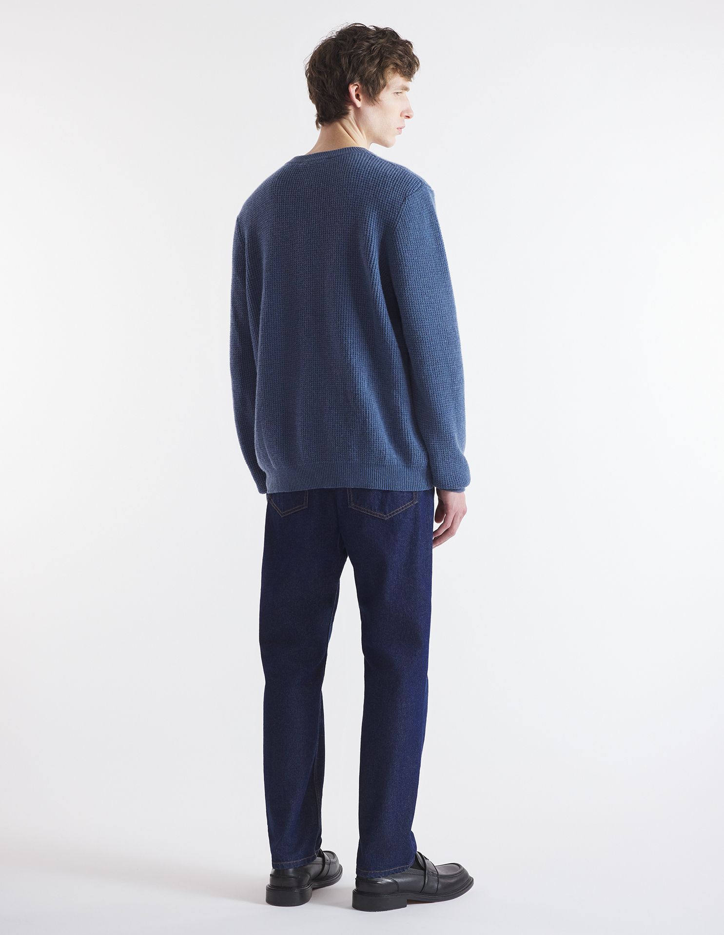 Maison Kitsuné - Áo len Maison Kitsune Handwriting dáng Comfort