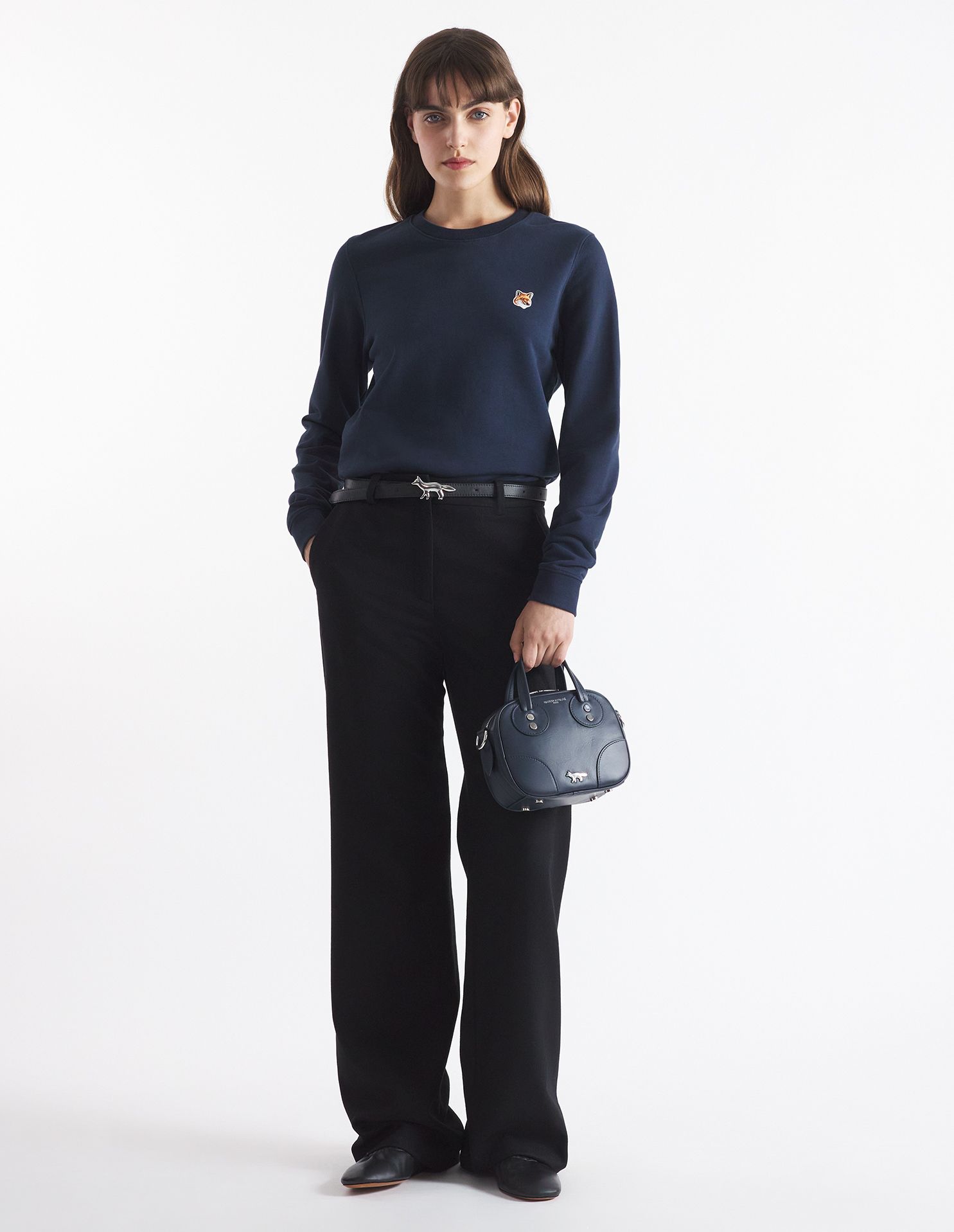 Maison Kitsuné - Áo nỉ Fox Head dáng Regular